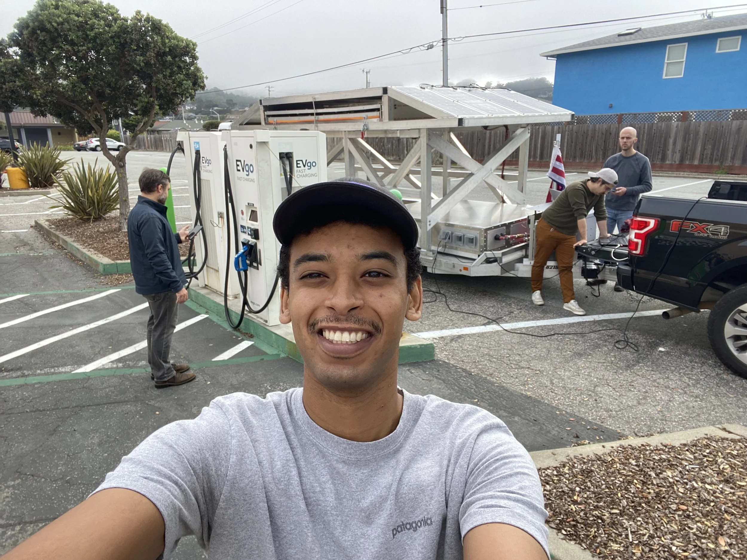 DCFC Testing at an EVgo charger!