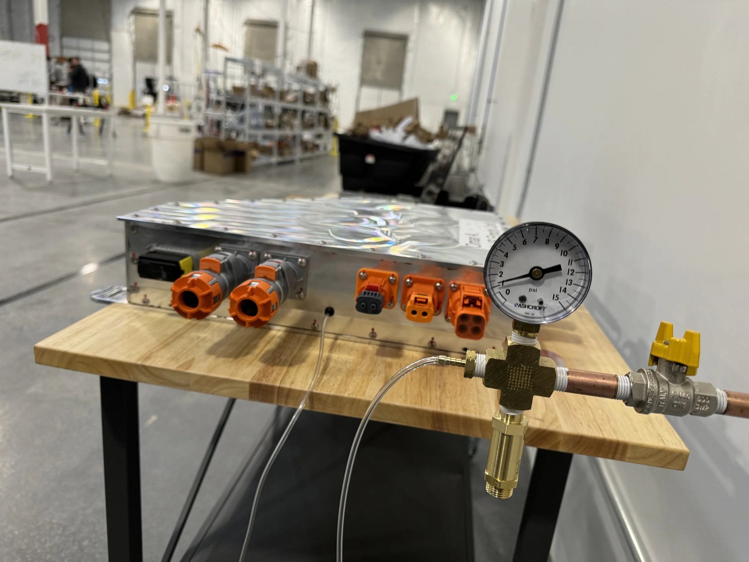 More leak testing..