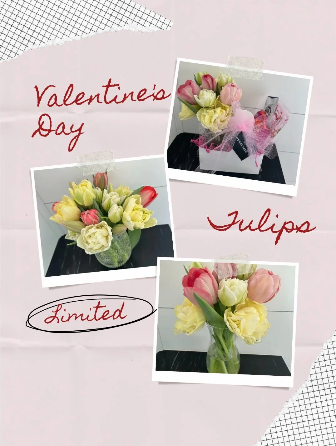 Valentine&rsquo;s Day is coming 💕
And this year, there are options!&nbsp;&nbsp;
🌷 Bouquets
🌷 Sweetheart Totes filled with locally grown blooms and treats
🌷 Flower subscriptions (the gift that keeps blooming)
🌷 Limited-quantity, locally grown flo