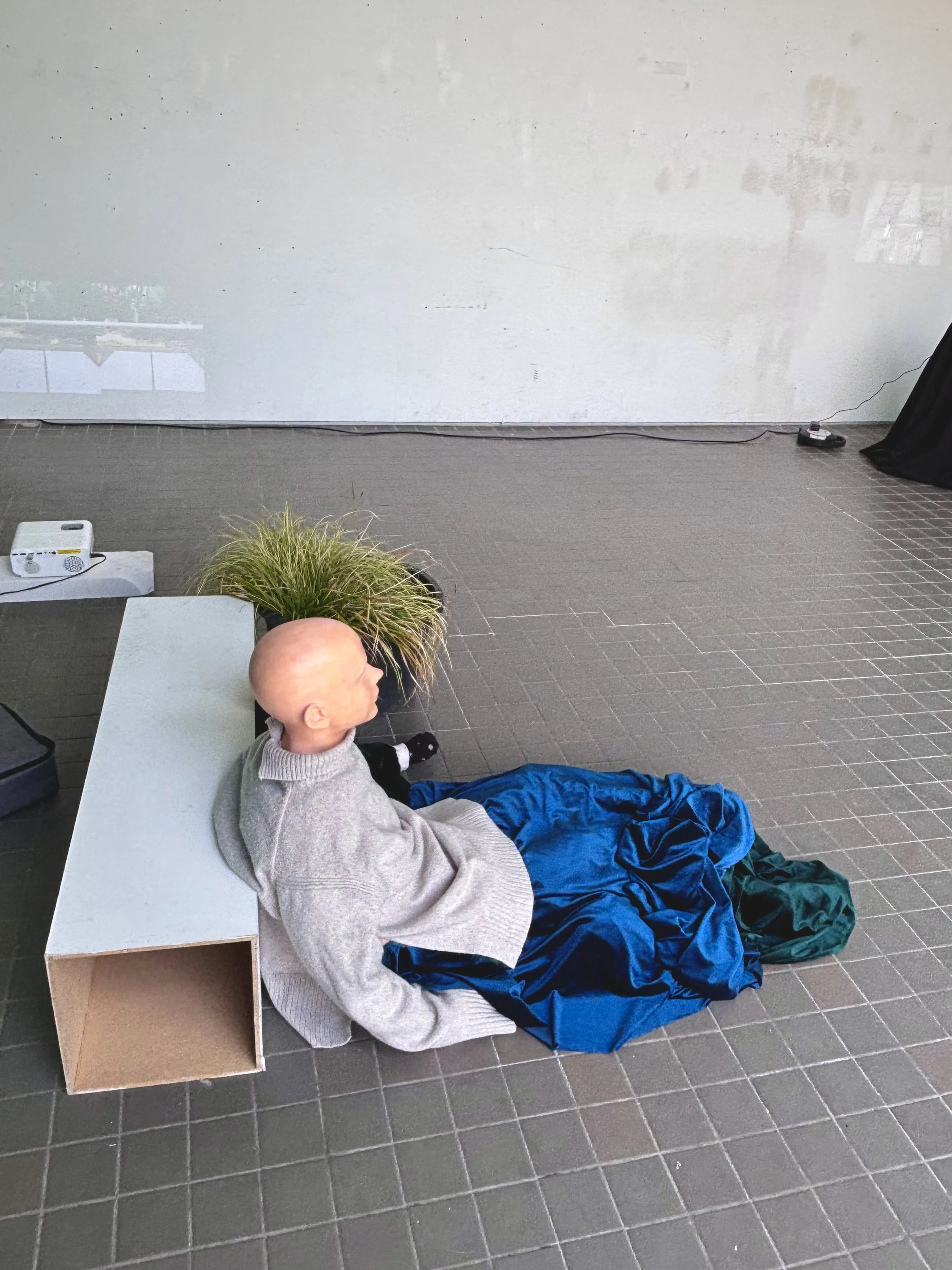 Self-synced (2026), Exhibition view