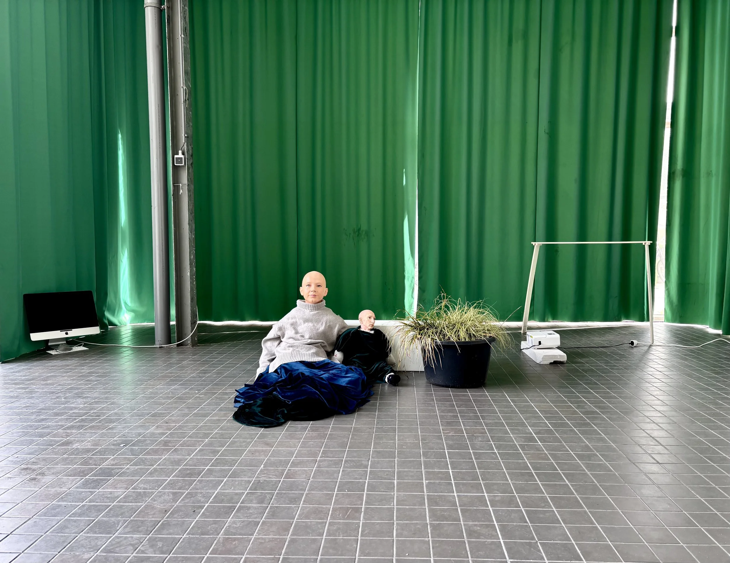 Self-synced (2026), Exhibition view