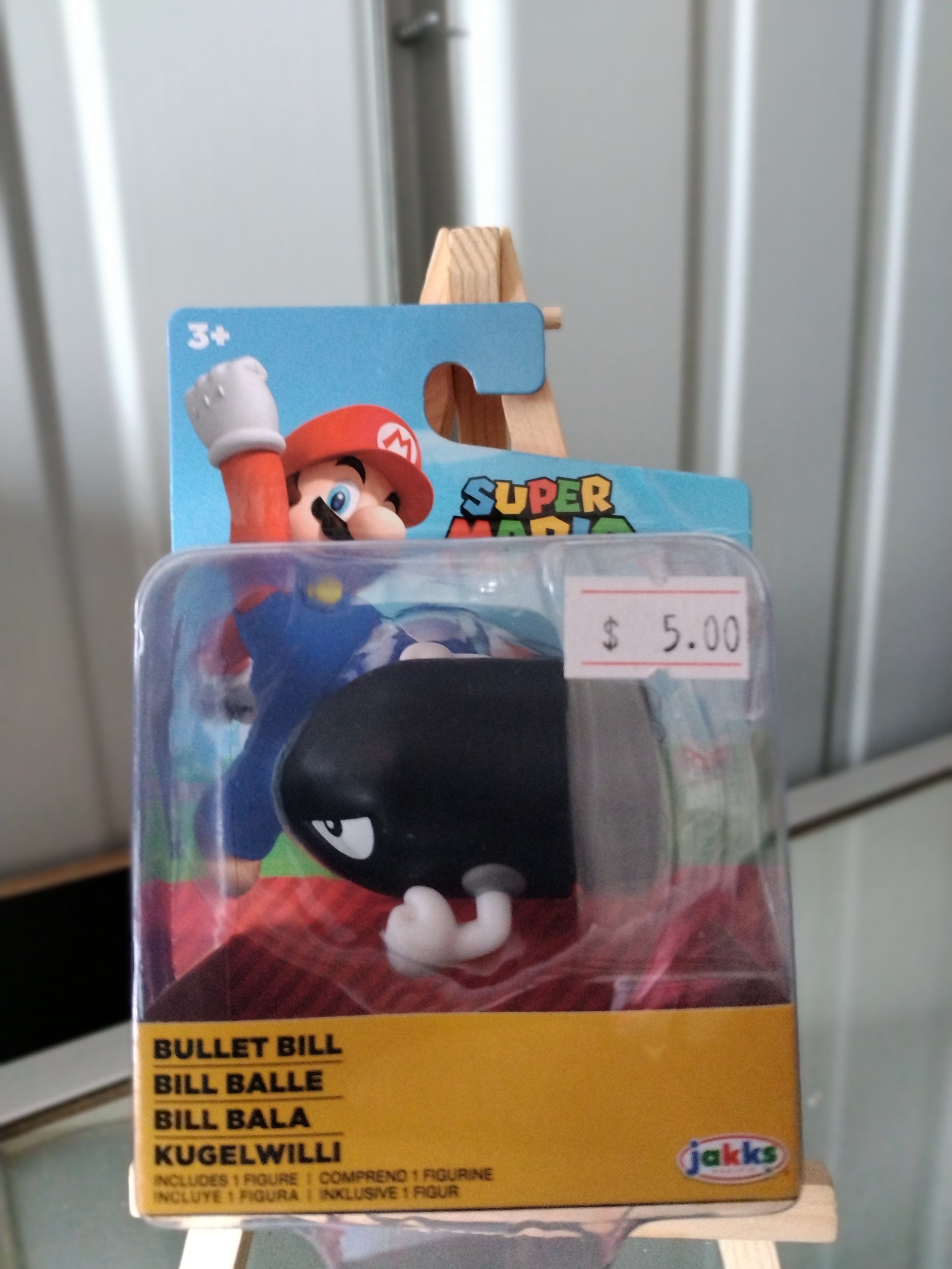 Super Mario "Bullet Bill" Figure