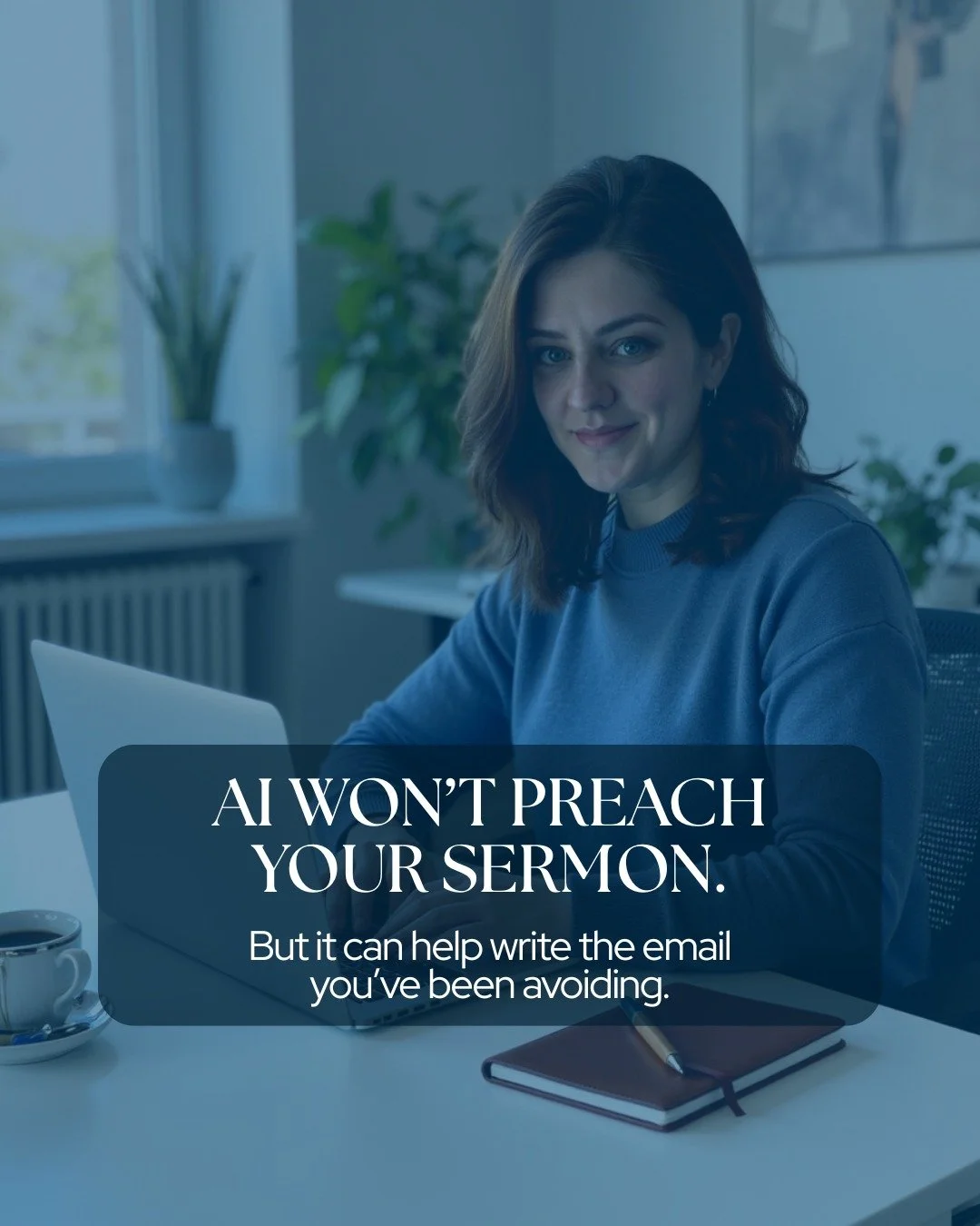 Let&rsquo;s be clear: AI is not coming for your pulpit.

But it can save you from that sinking feeling when you&rsquo;ve got a dozen things to write and no brainpower left.

This week&rsquo;s podcast episode is all about how I use ChatGPT for:
✨ Draf