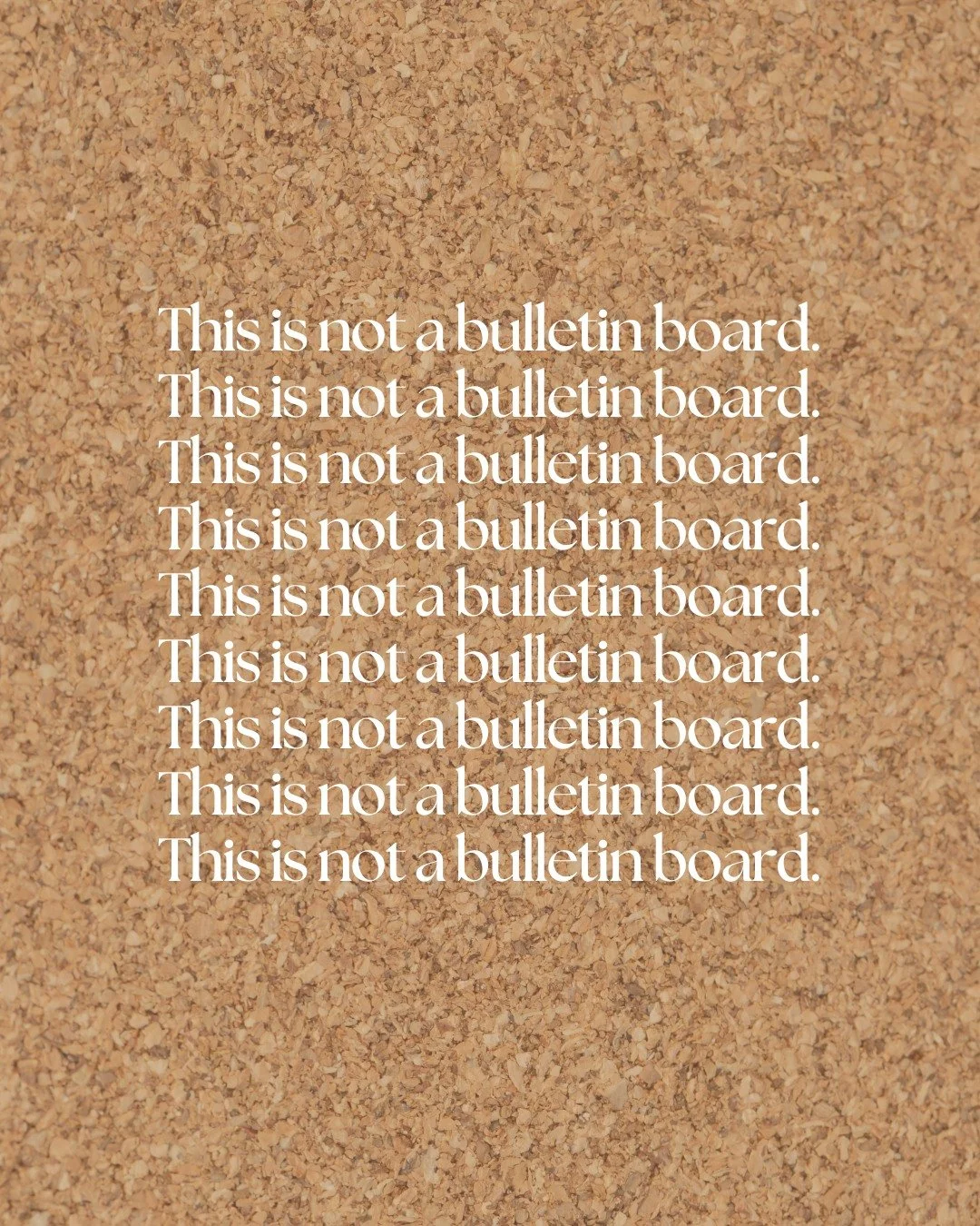 This might look like a bulletin board&hellip; but your church&rsquo;s social media isn&rsquo;t one.

Here&rsquo;s the truth: most posts flop not because people don&rsquo;t care, but because they&rsquo;re written like announcements.
&ldquo;Join us Sun