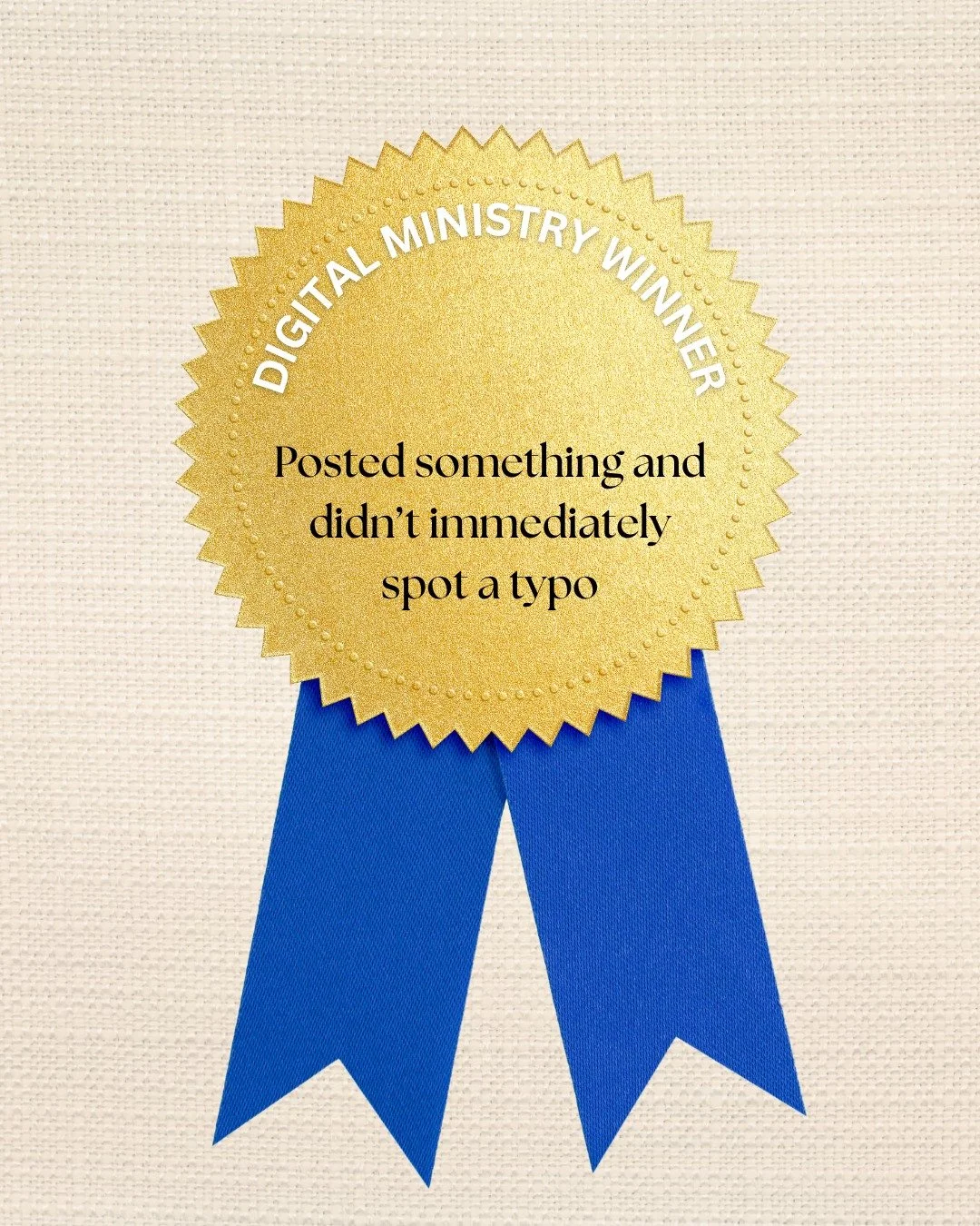 Step aside, viral posts. These are the victories that actually matter.

You know what counts as a real win in digital ministry?
✅ Caught the typo
✅ Added the alt text
✅ Found last year&rsquo;s Christmas Eve graphic (a miracle)
✅ Actually closed Canva