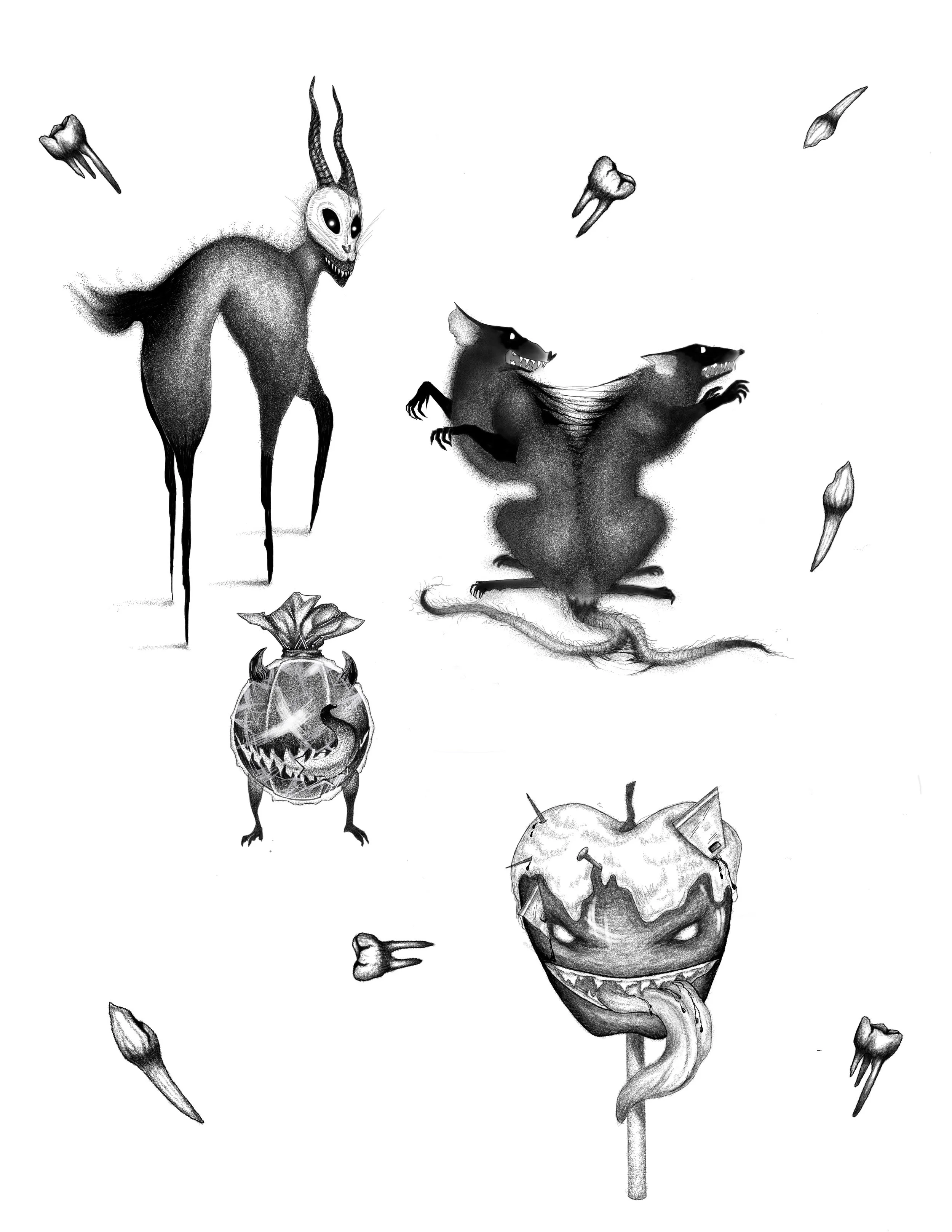 Razor Candy Sticker Sheet