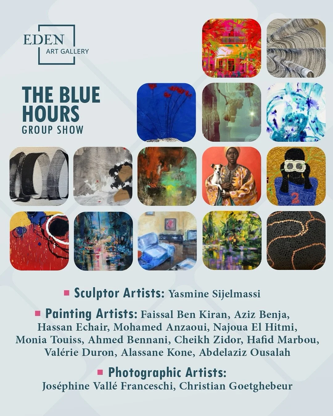 🎨✨ Fi&egrave;re d&rsquo;annoncer ma deuxi&egrave;me exposition &ldquo;The Blue Hours&rdquo; ! ✨🎨
Je suis ravie de vous pr&eacute;senter cette exposition en tant que seule artiste sculptrice ! 
📍 Eden Art Gallery - The St. Regis La Bahia Blanca Res