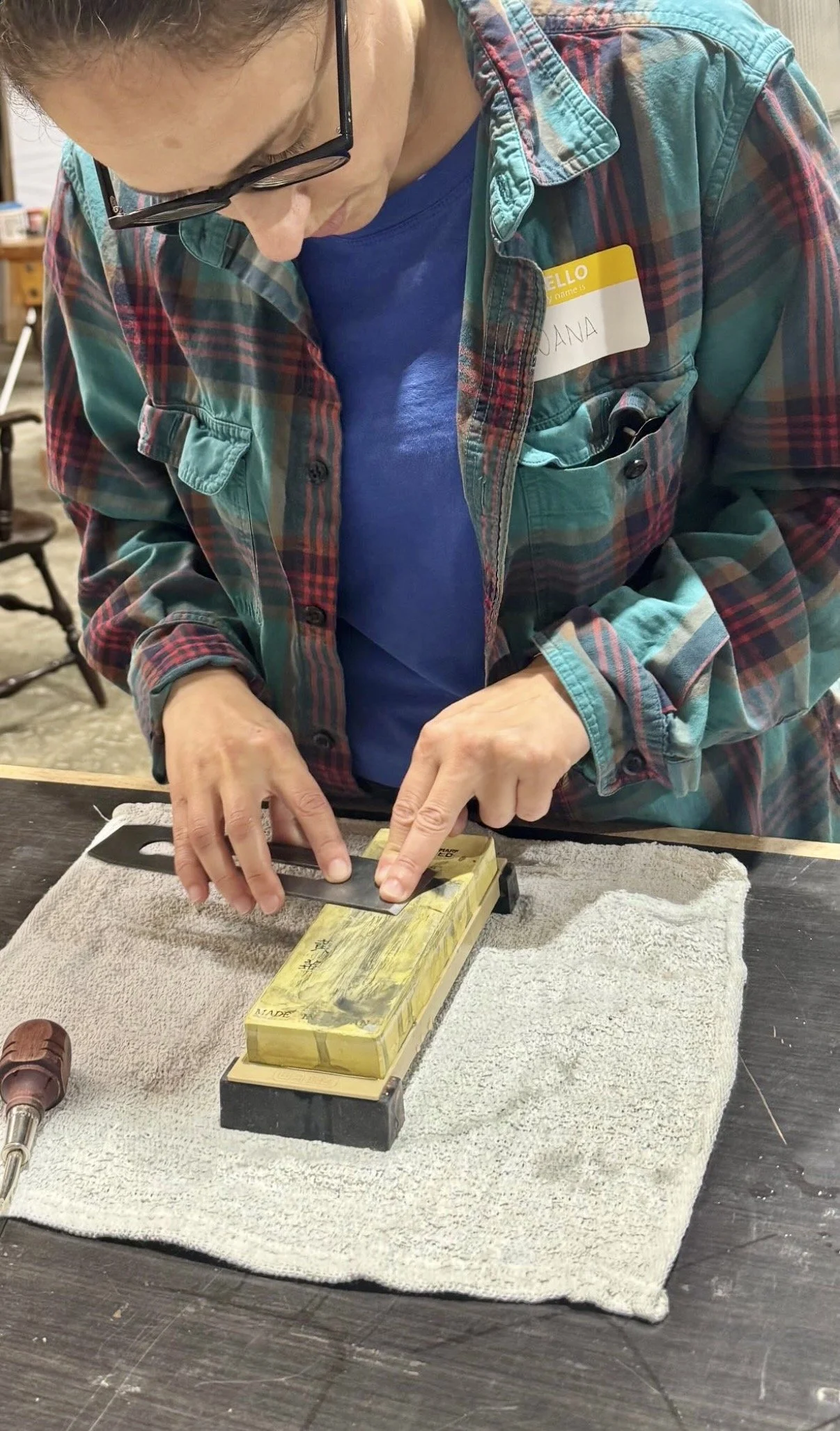 chisel sharpening class