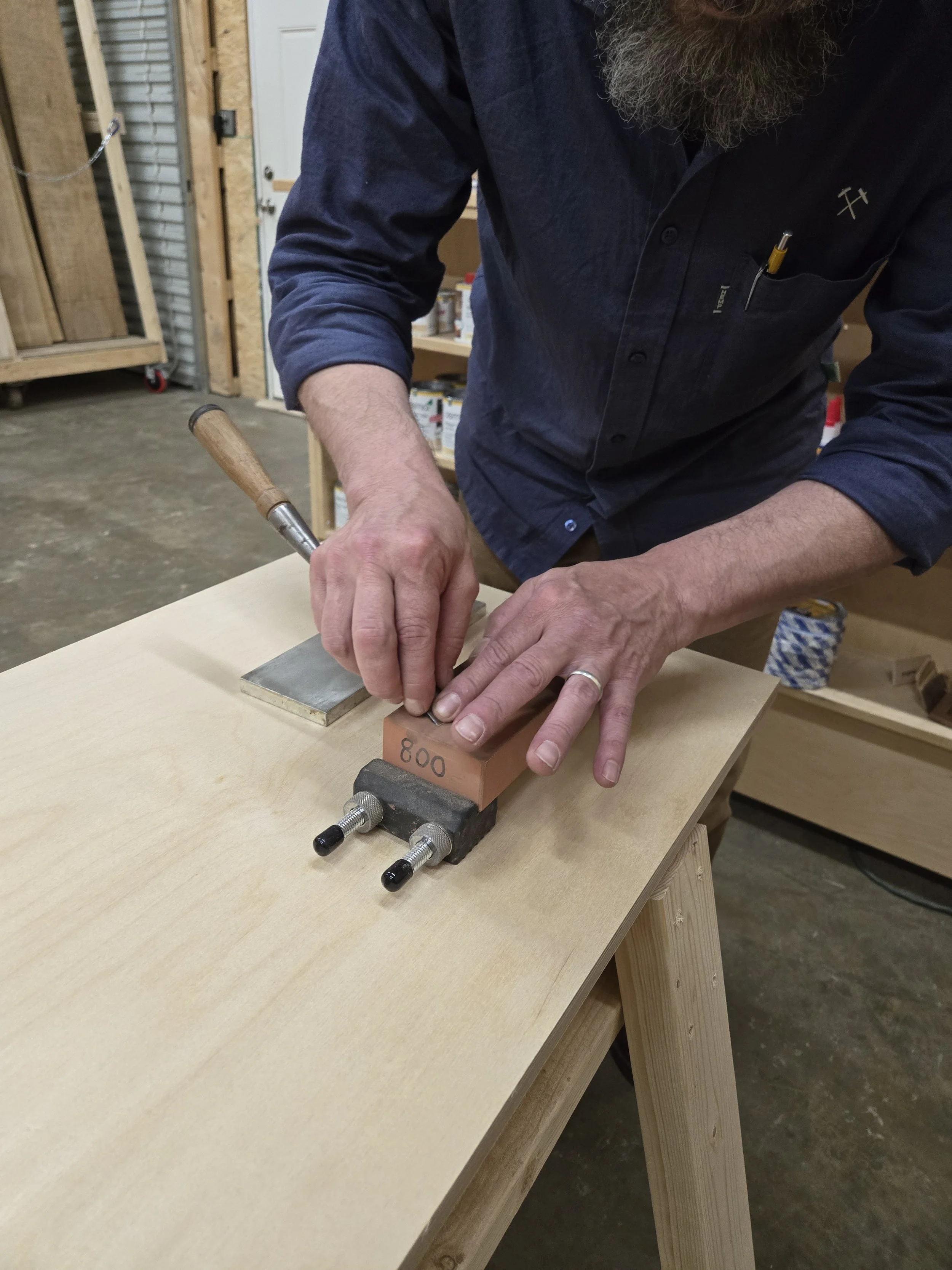 chisel sharpening class