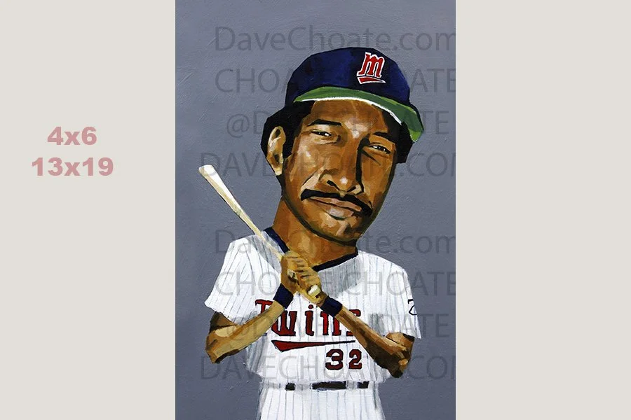Dave Winfield, Minnesota Twins Art Photo Print