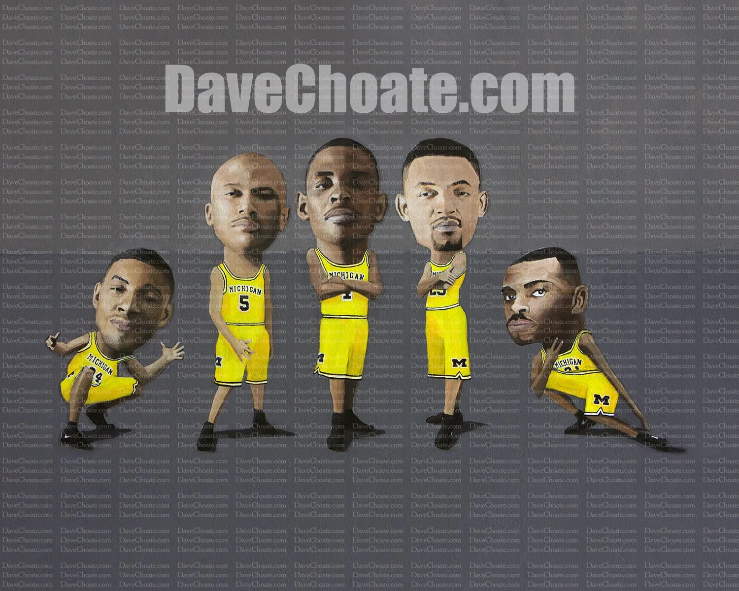 Fab 5, Michigan Wolverines Basketball
