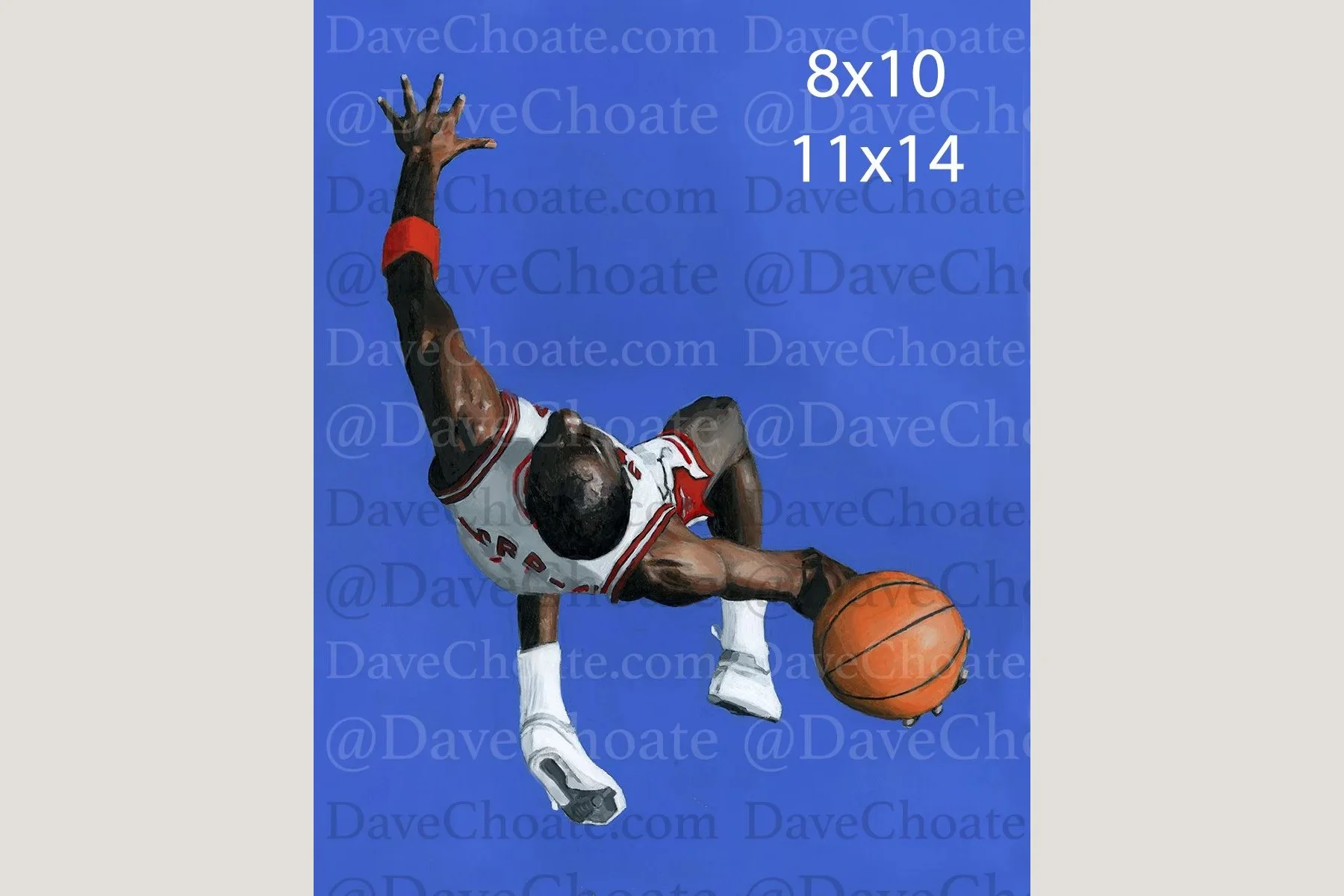Michael Jordan, Chicago Bulls Art Photo Print