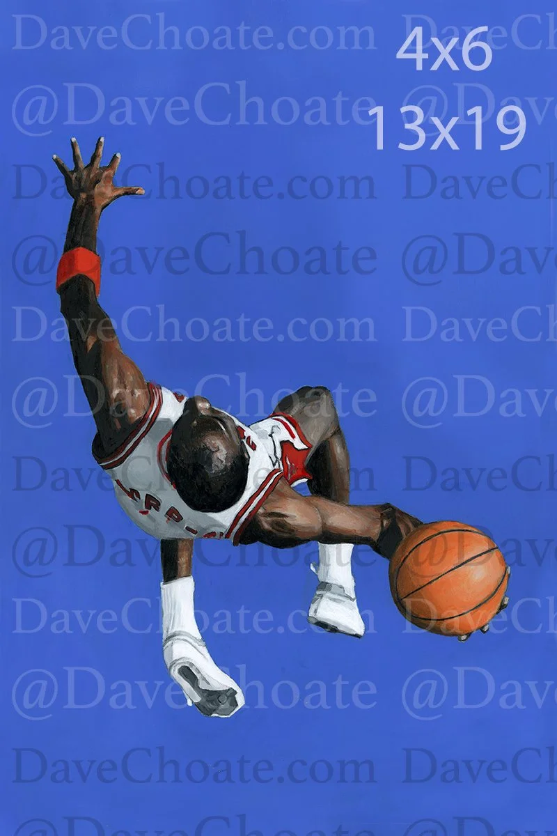 Michael Jordan, Chicago Bulls Art Photo Print