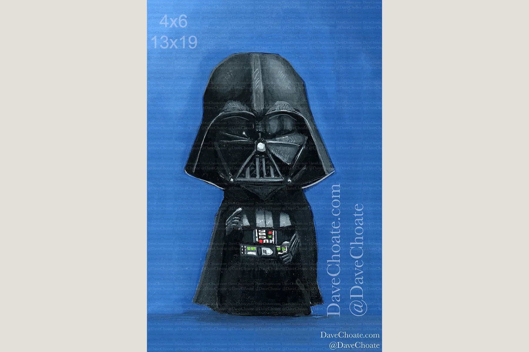 Darth Vader, Star Wars, Art Photo Print