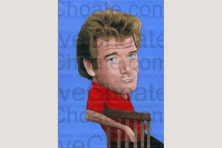 Huey Lewis and The News Original Acrylic Painting. Measures 10x14