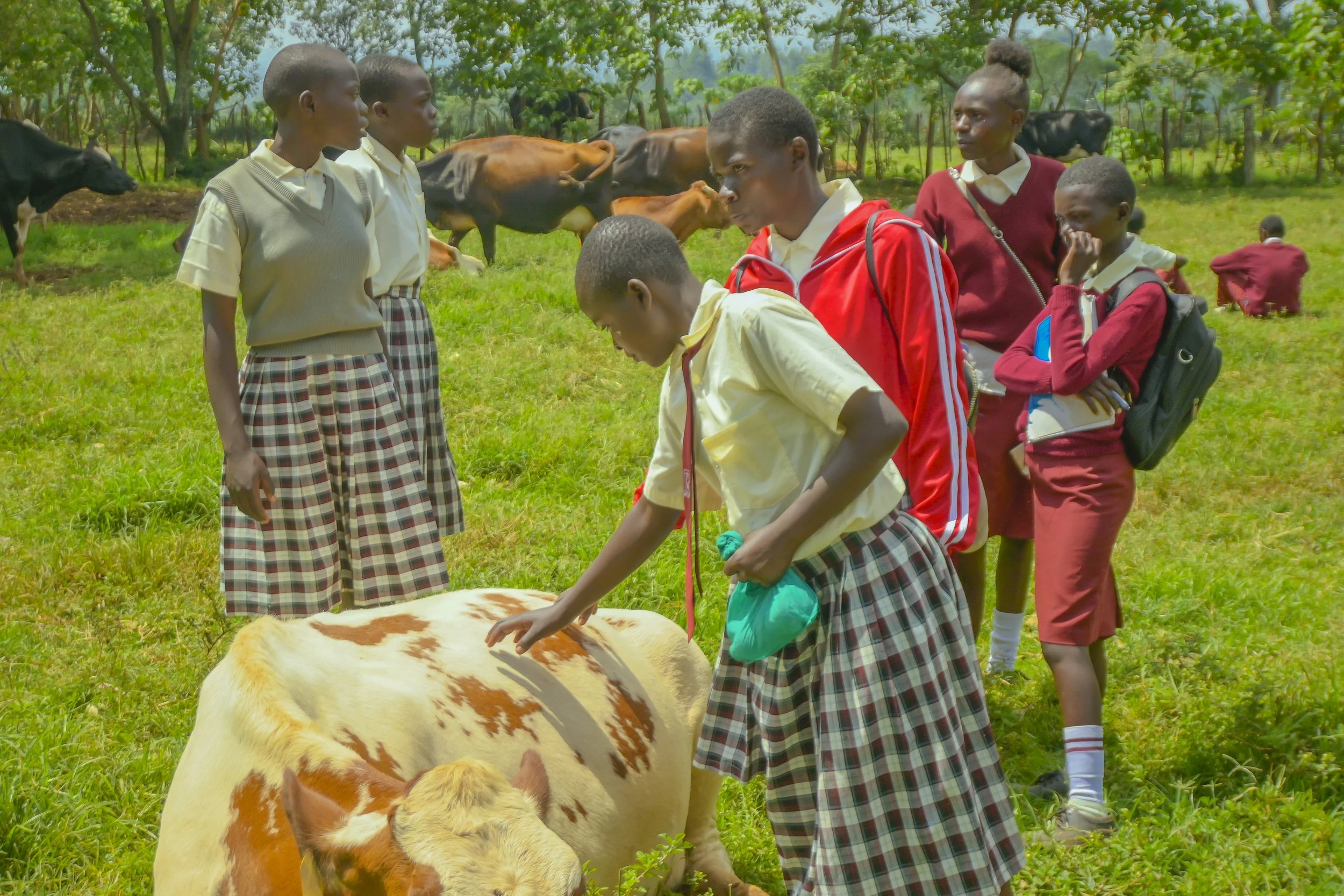 Bukura Agricultural Colleg trip organized by 42 Change Makers on July 31, 2025.