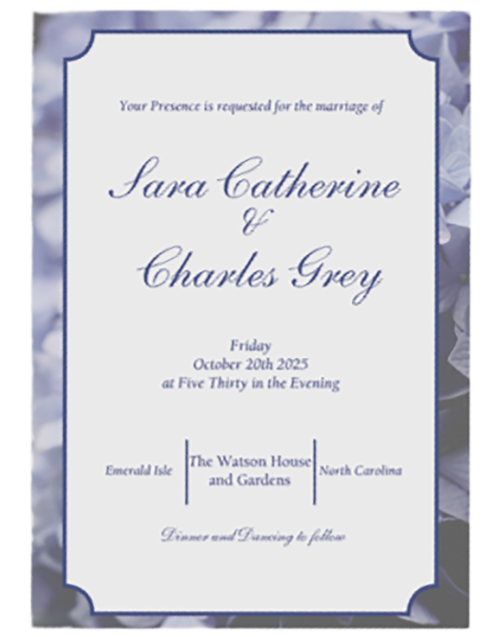 Wedding Invitation