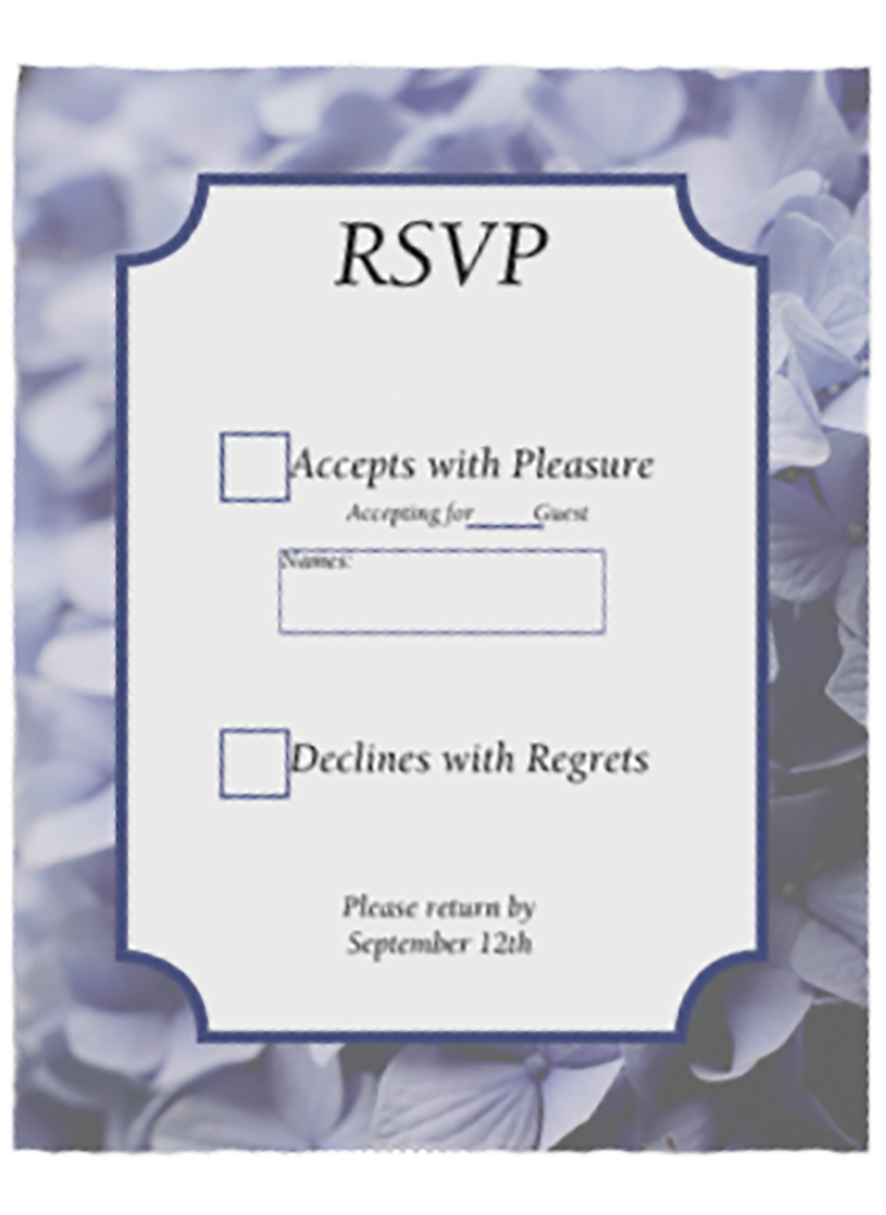 Wedding RSVP