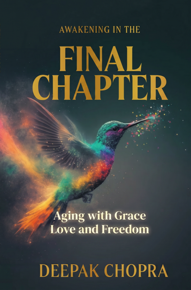 Deepak's Final  Chapter Book Cover featuring a Colorful humming bird