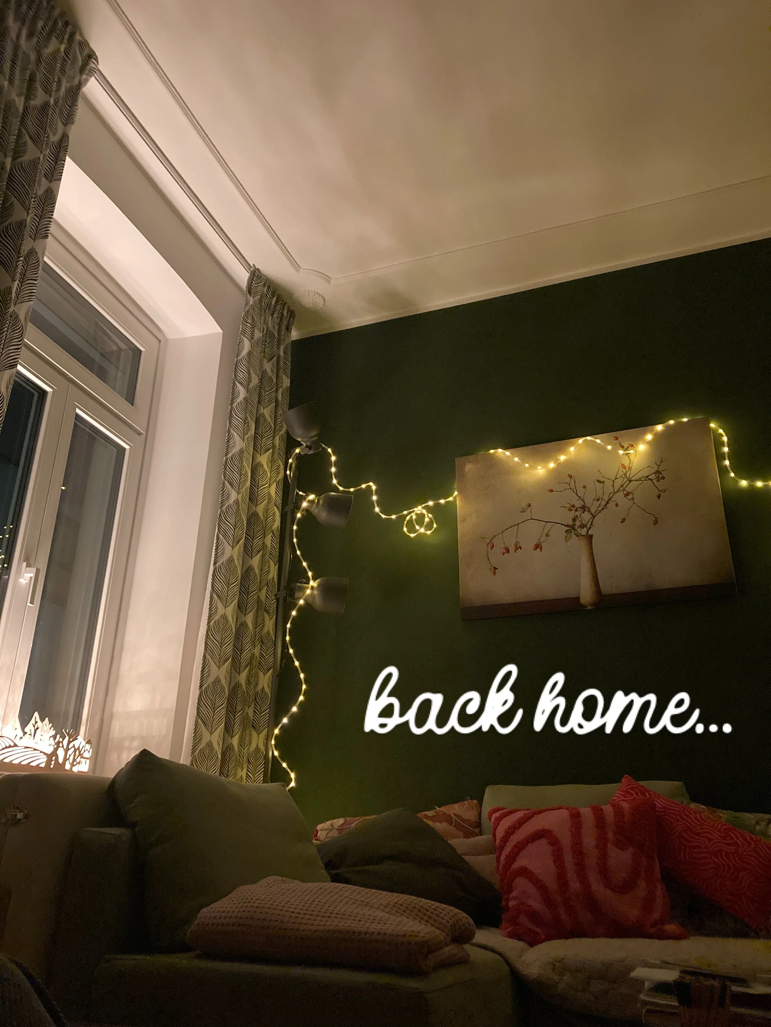 back home…