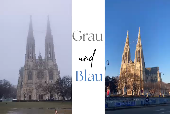 Grau in Grau - Blau in Blau 