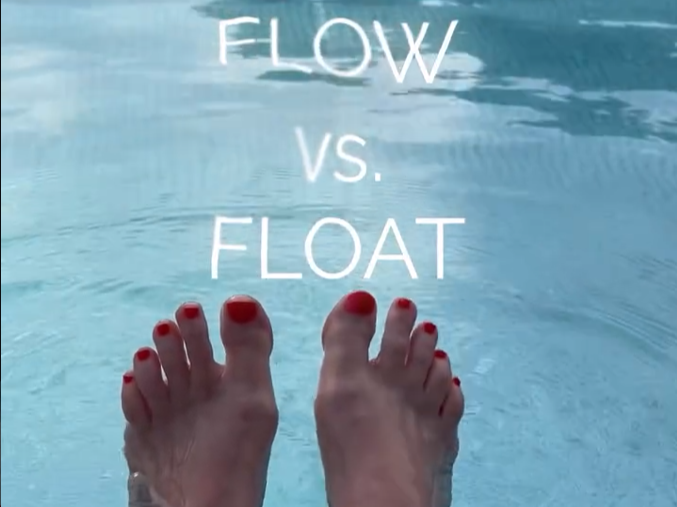 Floaten im Flow