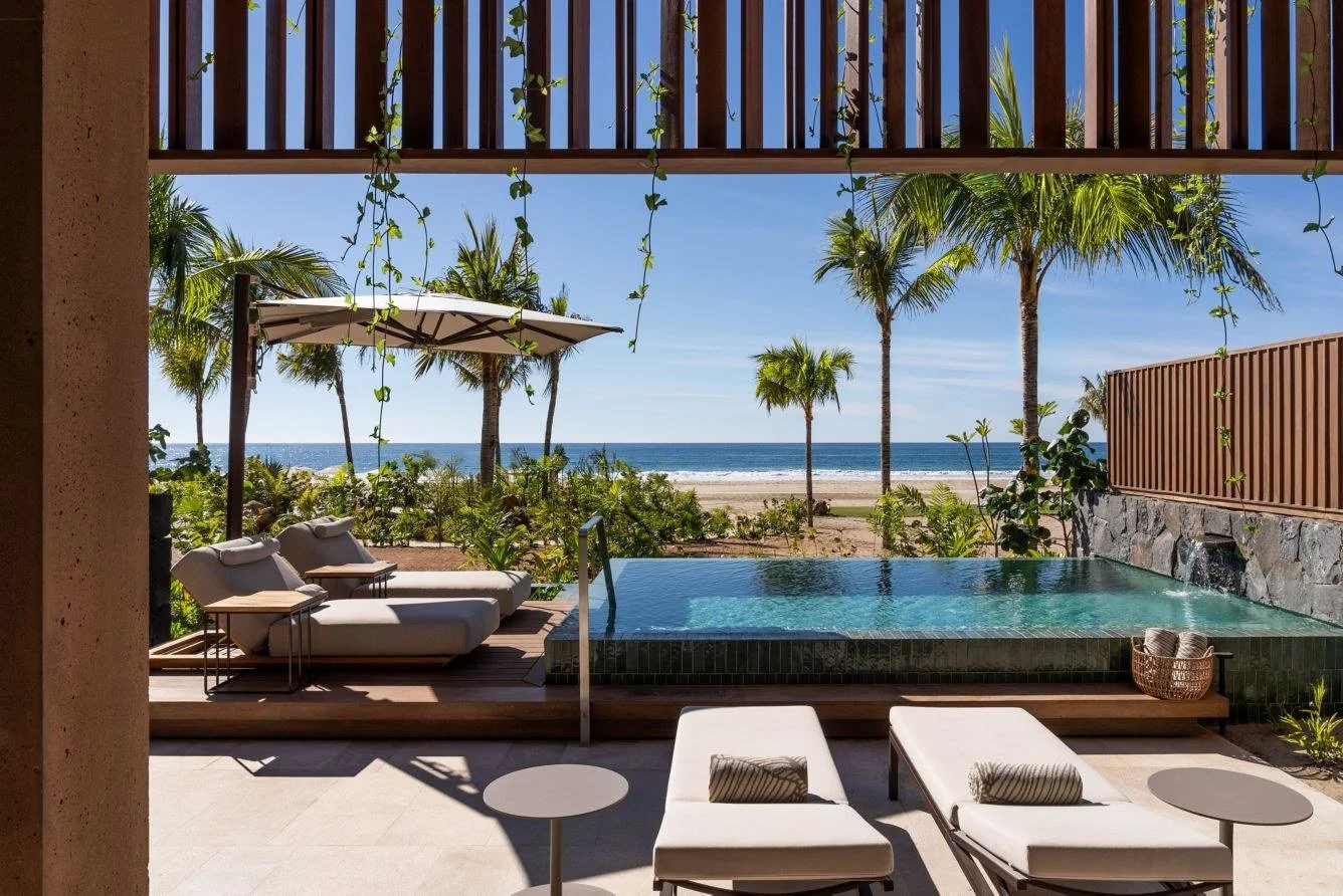 Penthouse terrace with private plunge pool facing the Pacific at Siari, a Ritz-Carlton Reserve, Riviera Nayarit