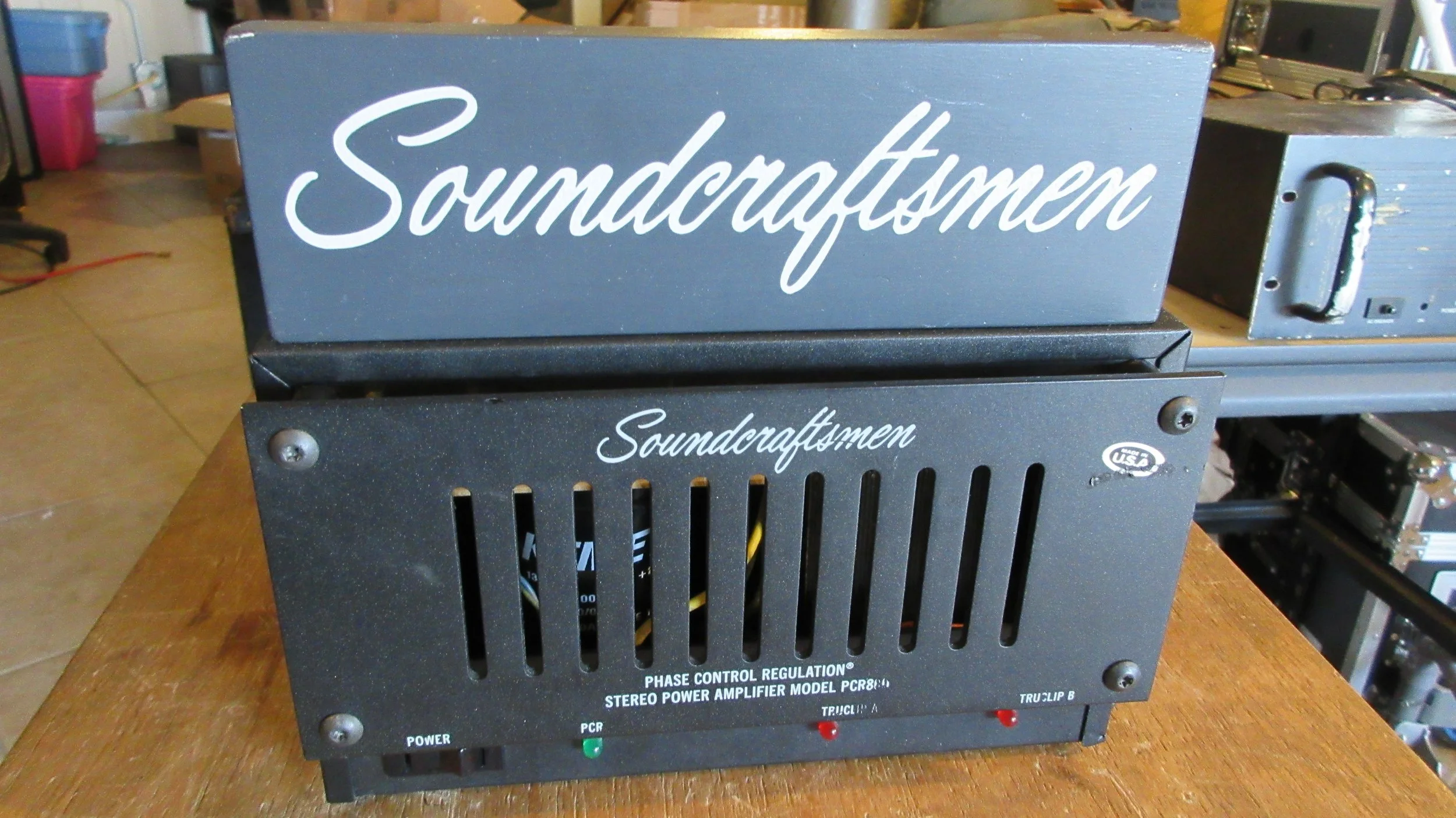 Soundcraftsmen PCR800 power amp *New Caps & MOSFETs*
