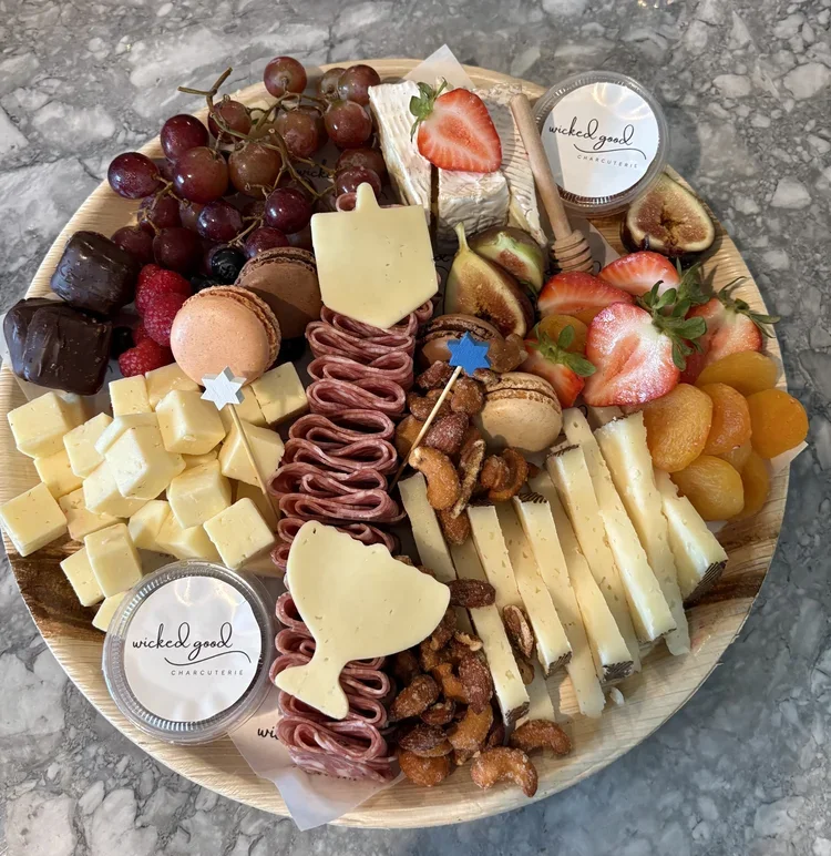 Hanukkah Tray for 8 - 10