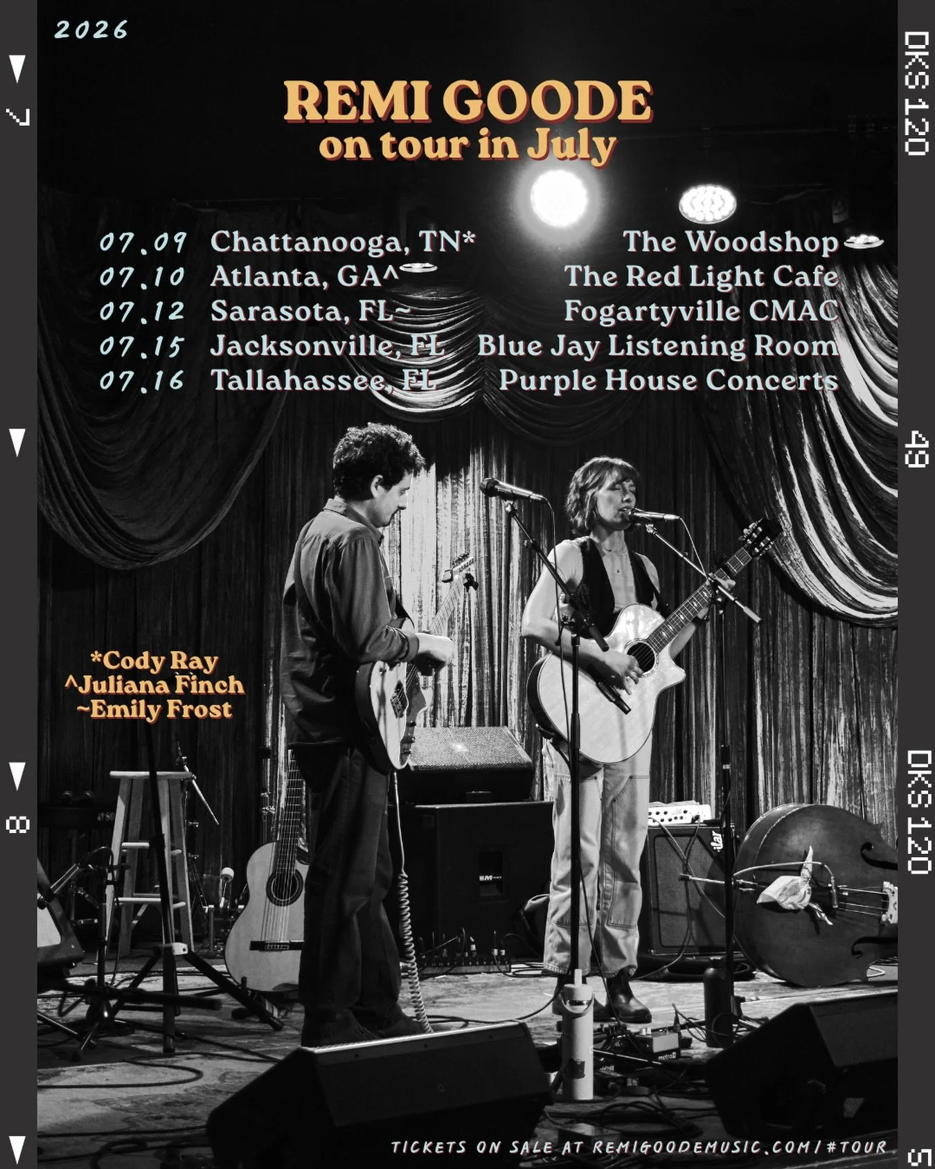 the tour dates section of my website has been restocked y&rsquo;all we&rsquo;re going back on tour! can&rsquo;t wait to see Chattanooga again, but everywhere else will be for the first time!! see you in July?💌🩵 tix in my bio

📸 @finkelman.ph