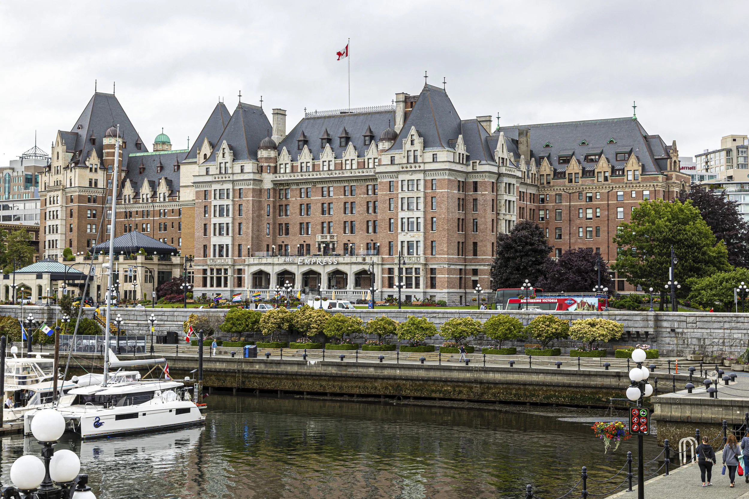 The Empress from Victoria Harbour
