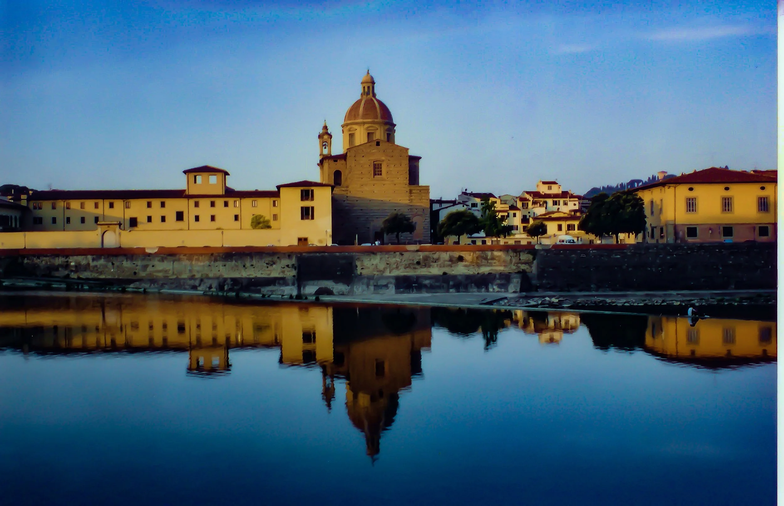 Across the river Arno