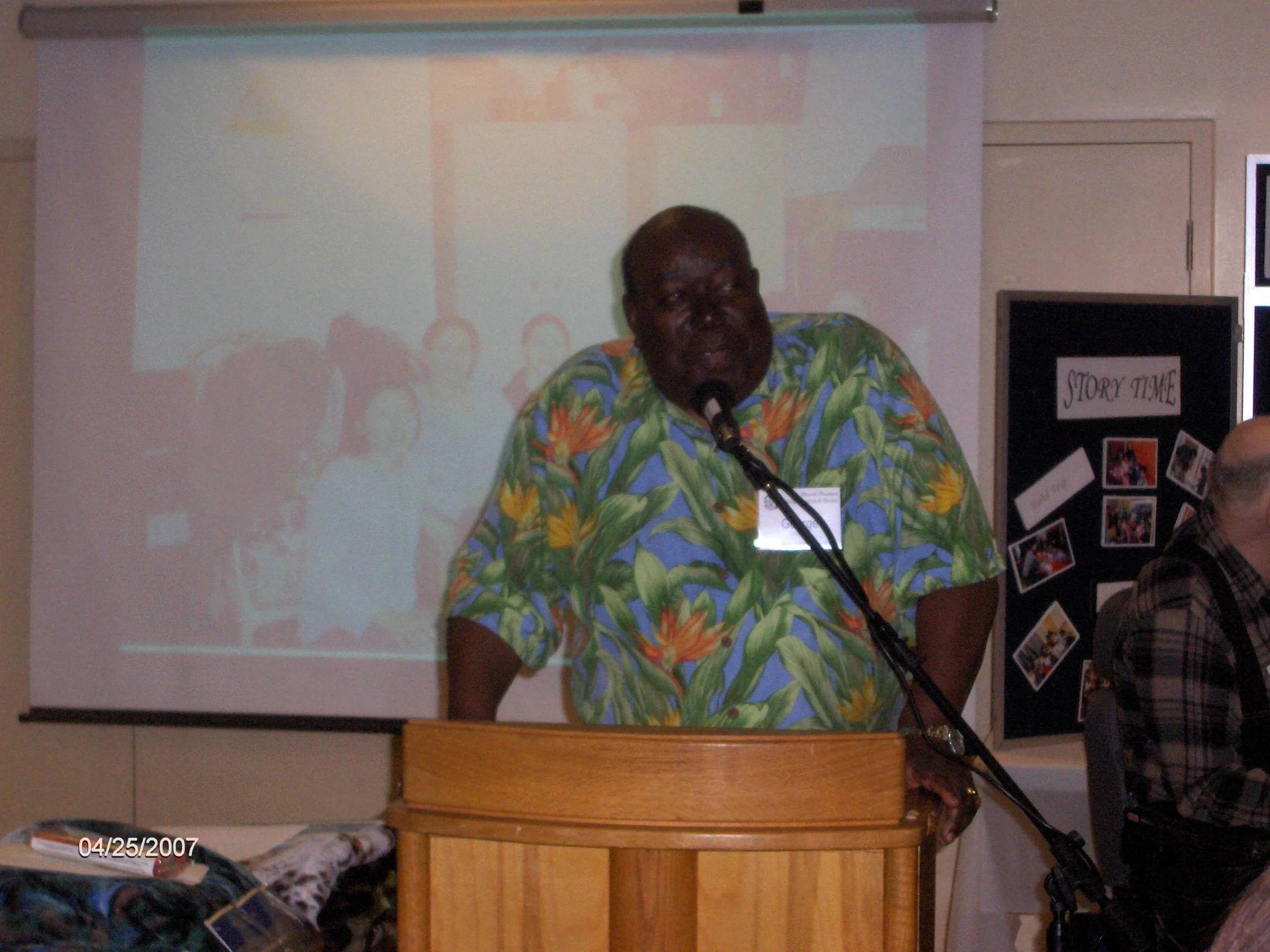 George in 2007