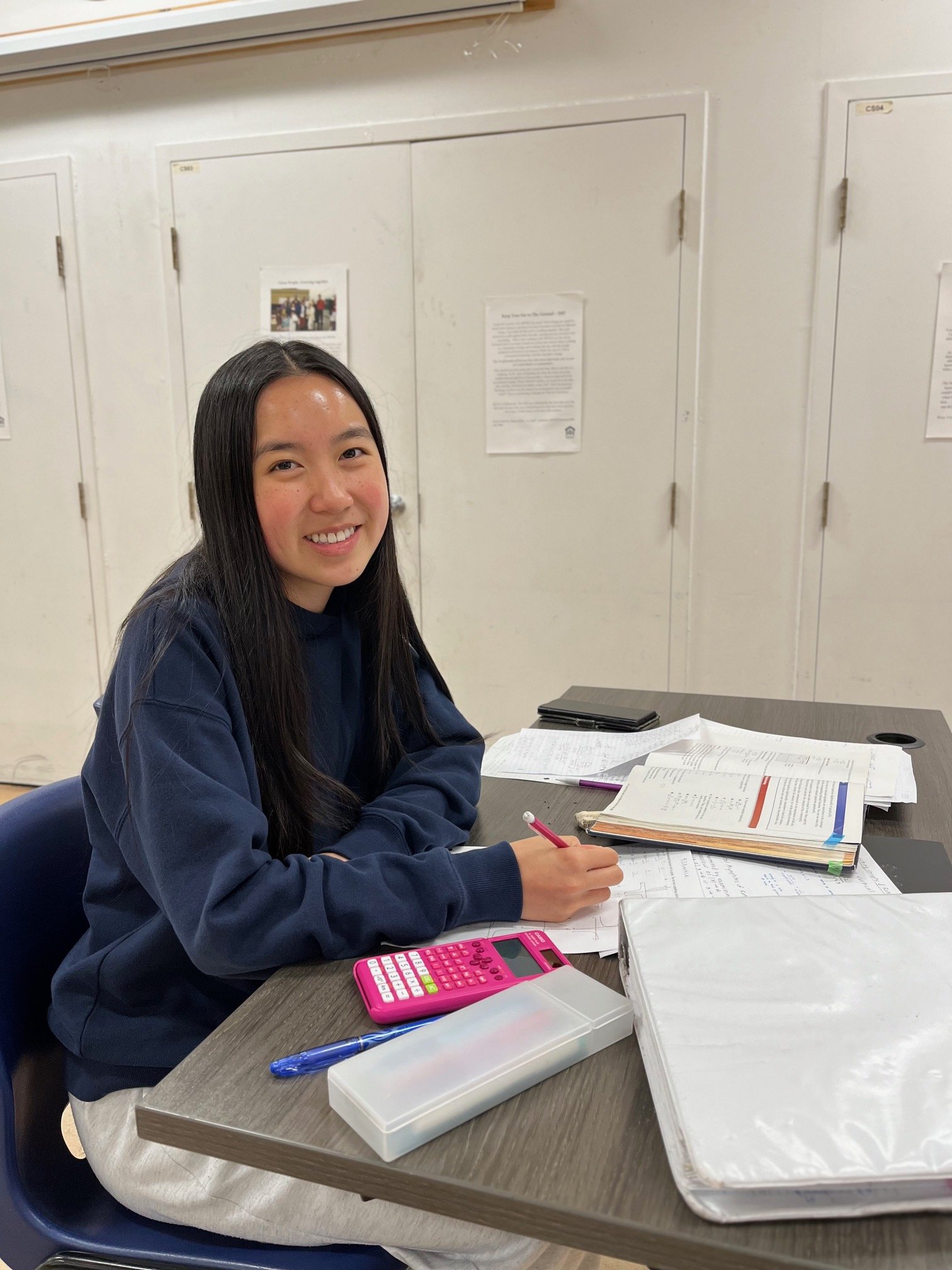 Sara at Homework Club 2026