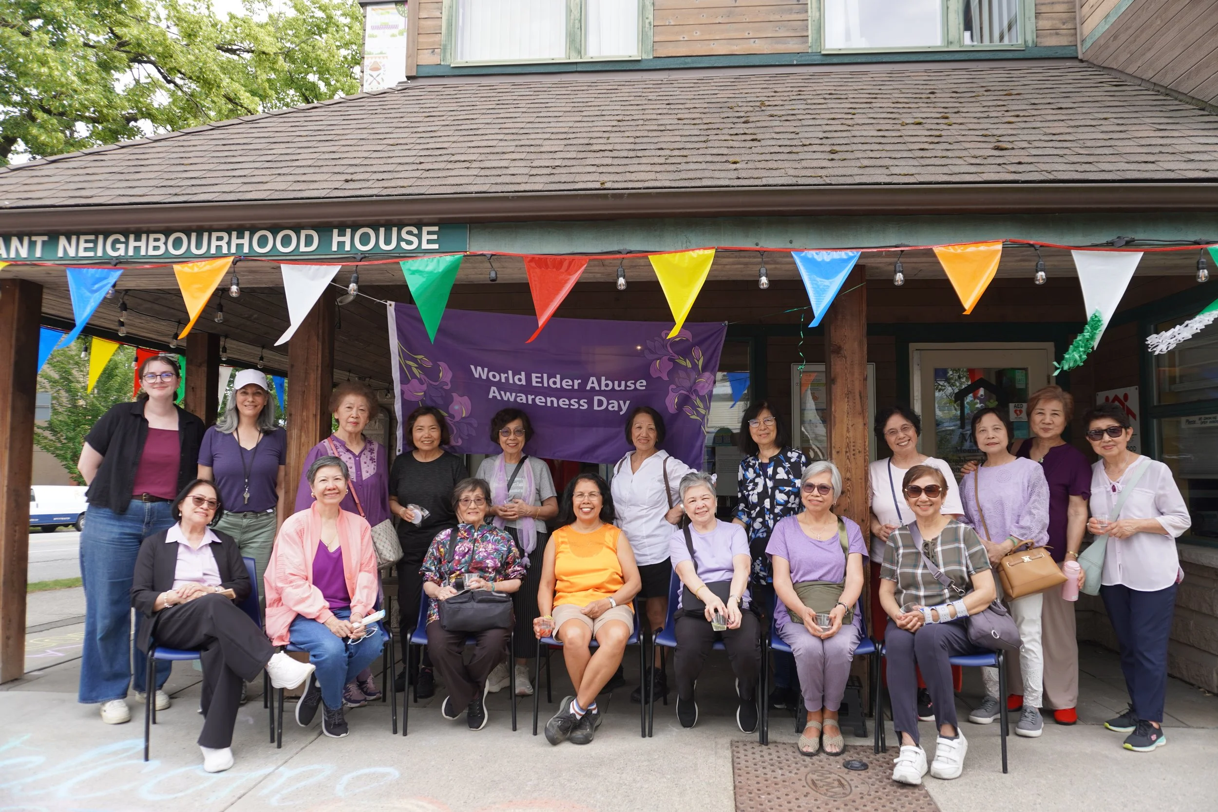 Chalk the Walk for World Elder Abuse Awareness Day (WEAAD)