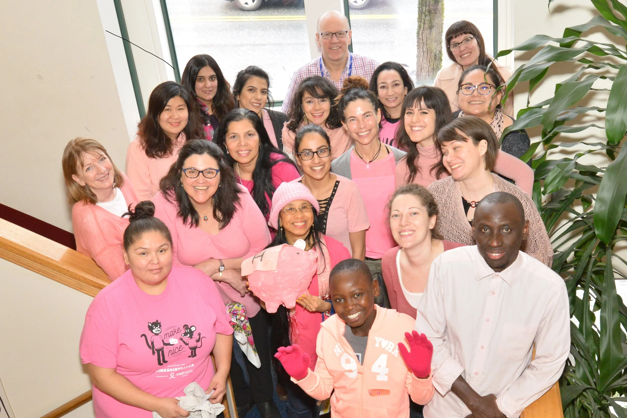 Pink Shirt Day at Mount Pleasant Neighbourhood House