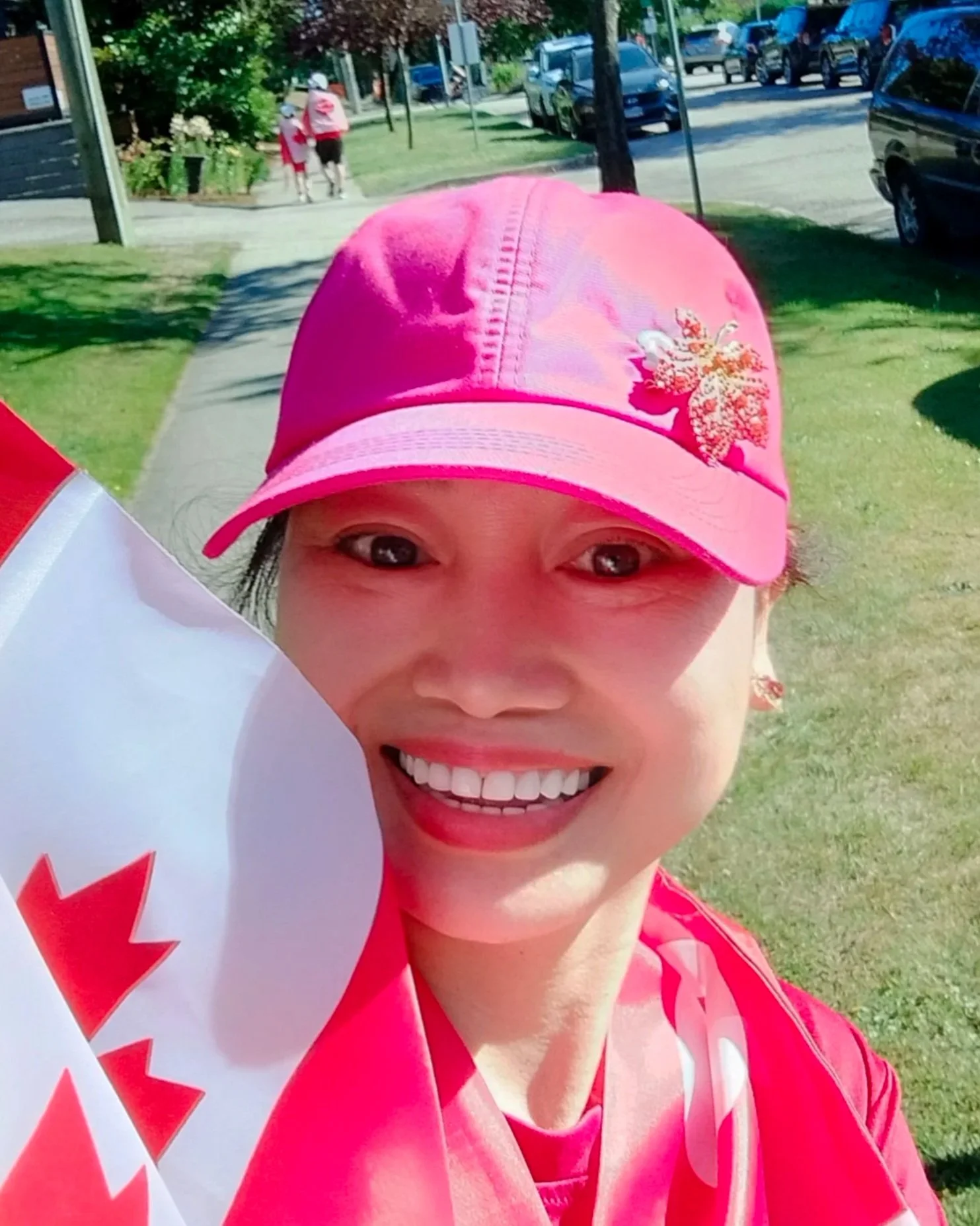 Helen during Canada Day