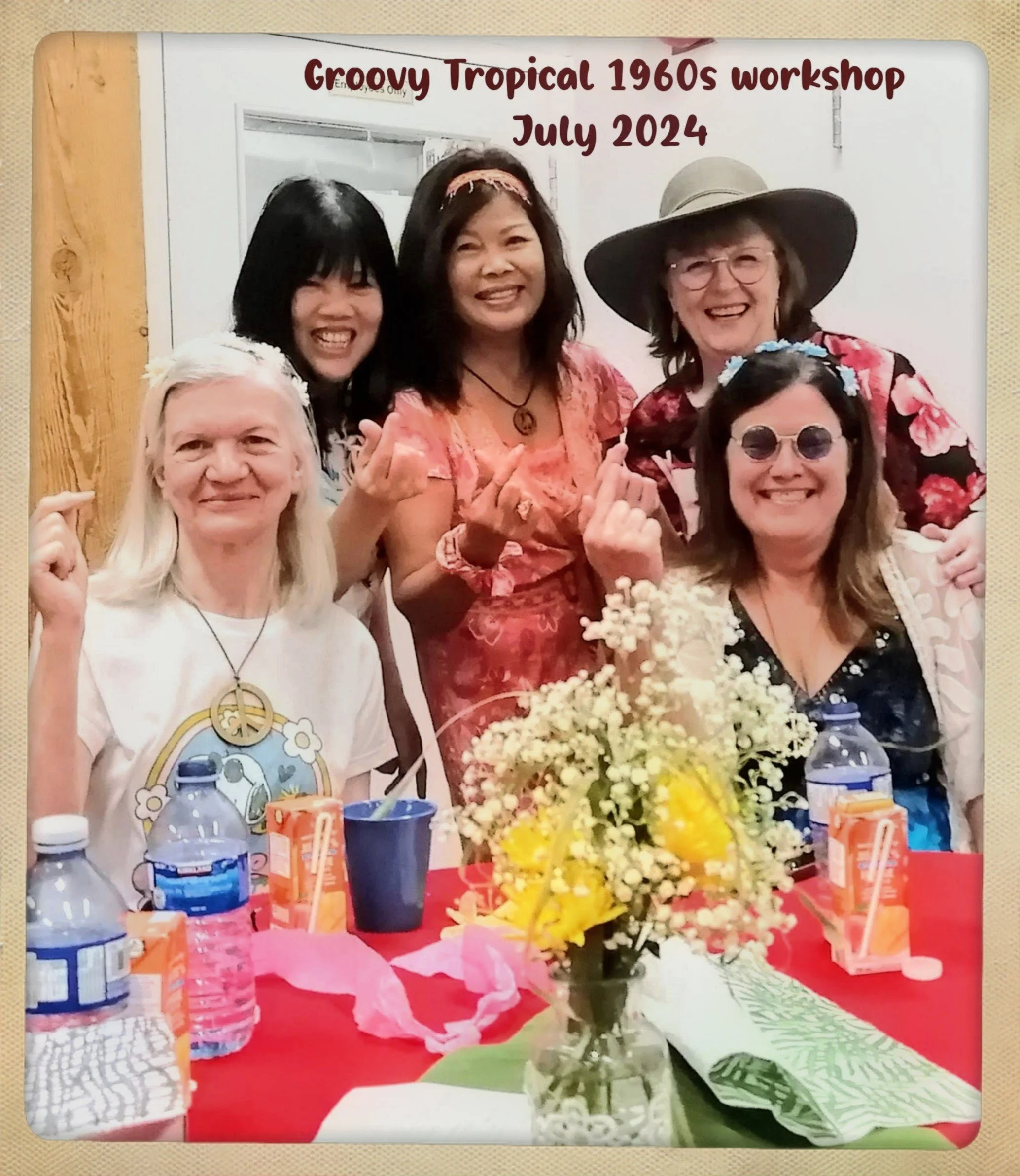 Groovy Tropical 1960s Workshop - July 2024