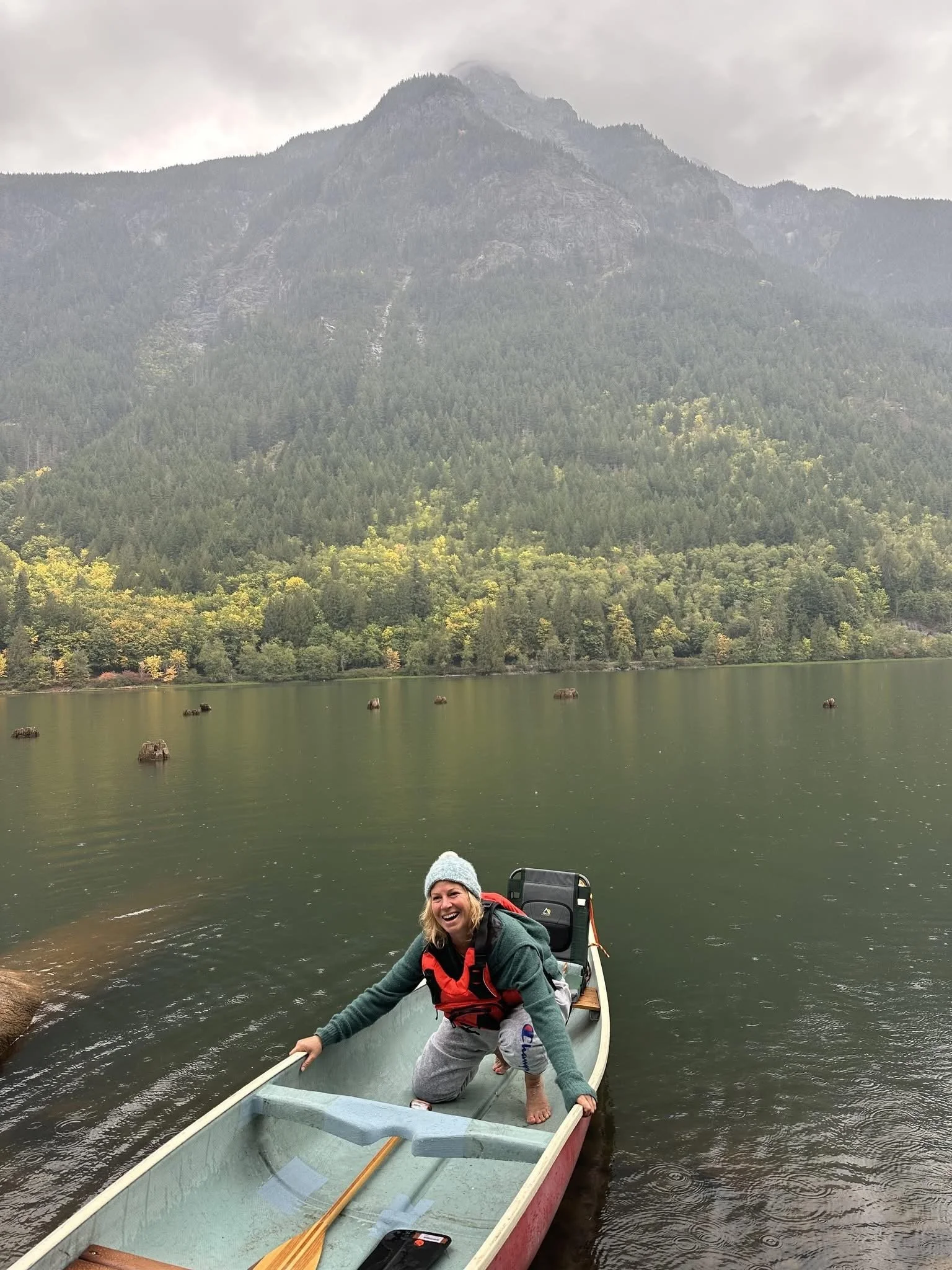 Kate at a Canoe Trip