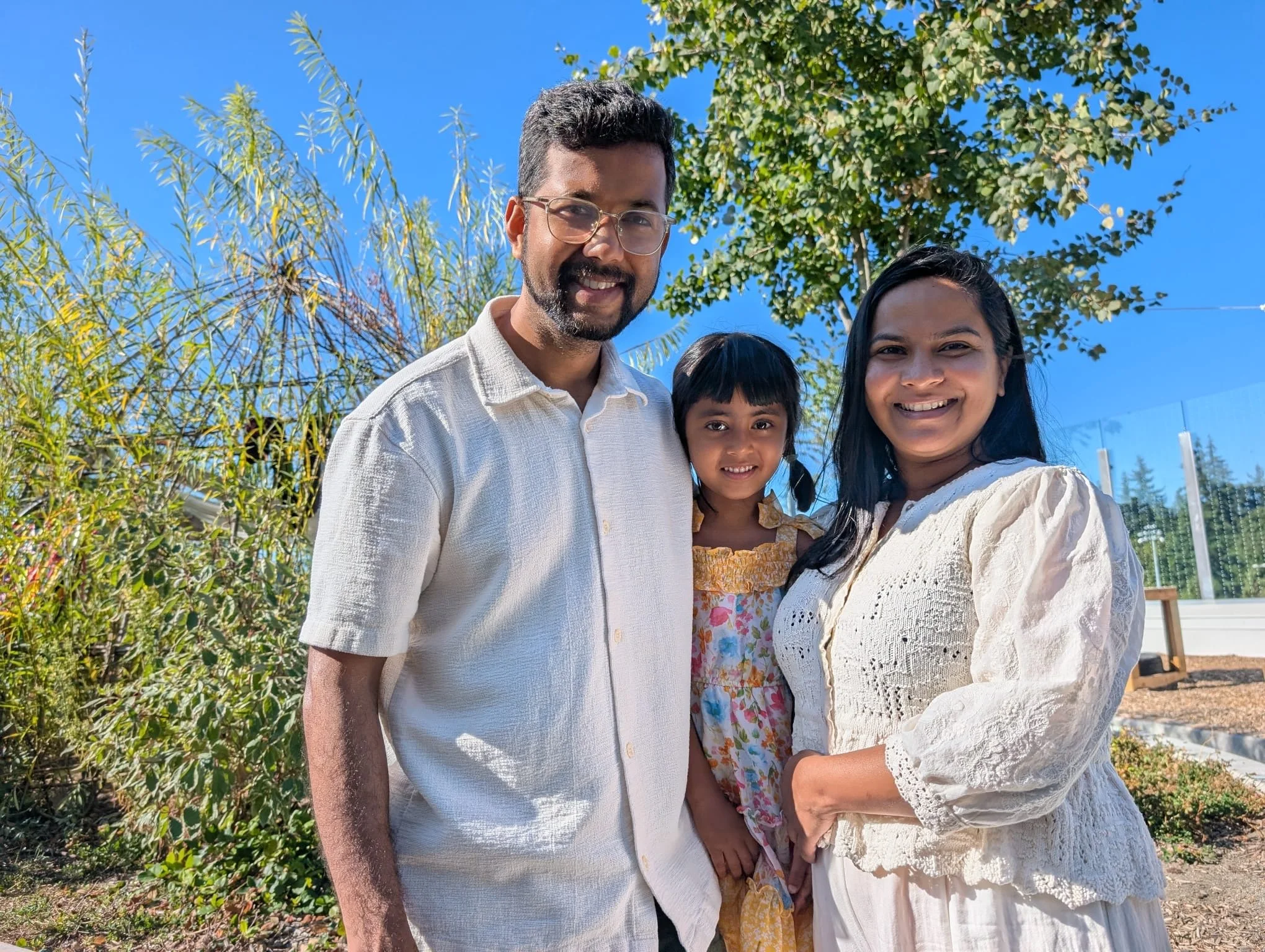 Vinaya, Vinayak, and Lavi at MPNH Hamber Childcare