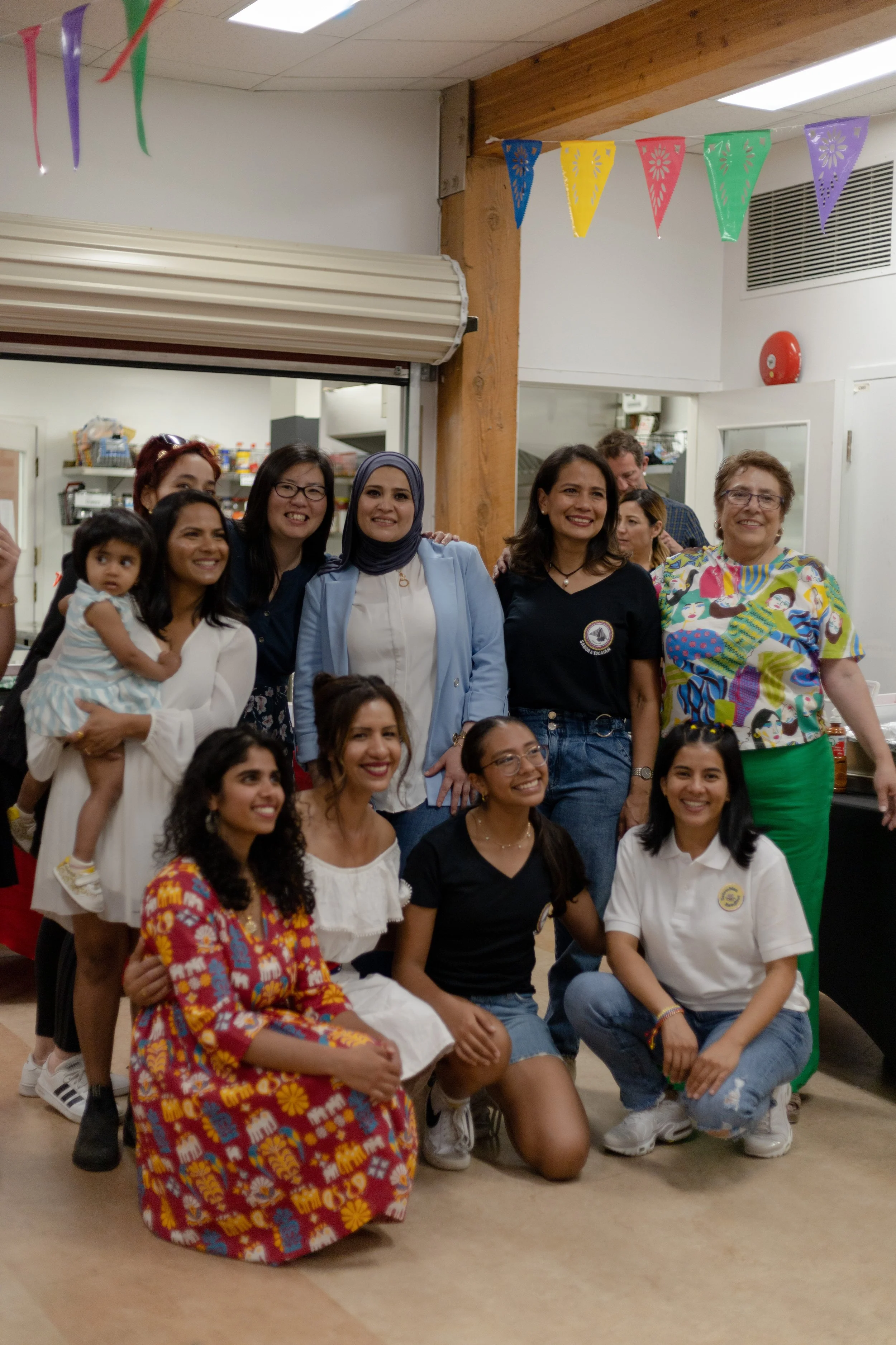Vinaya with Flavours of Hope Team
