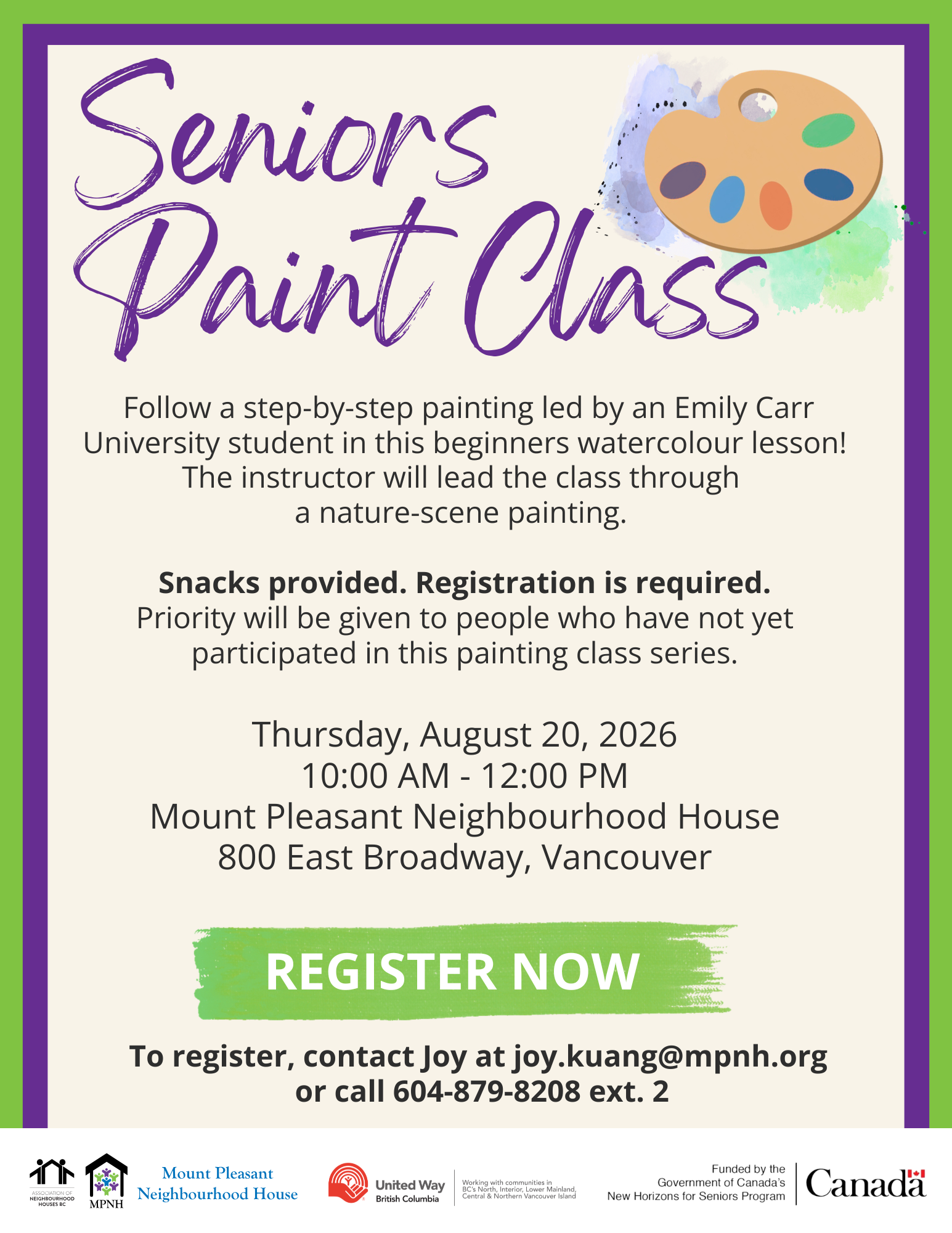 Seniors Paint Class - August 20 - MPNH.png