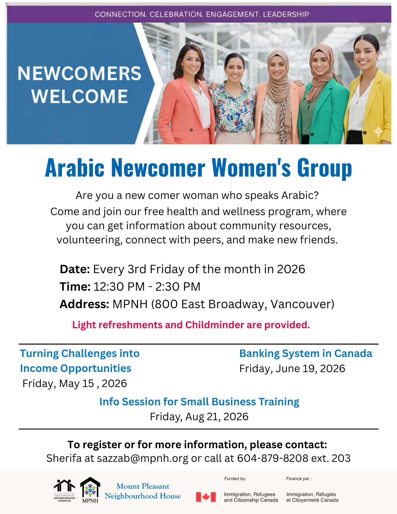 Arabic Newcomer Women's Group - May - Aug 2026.png