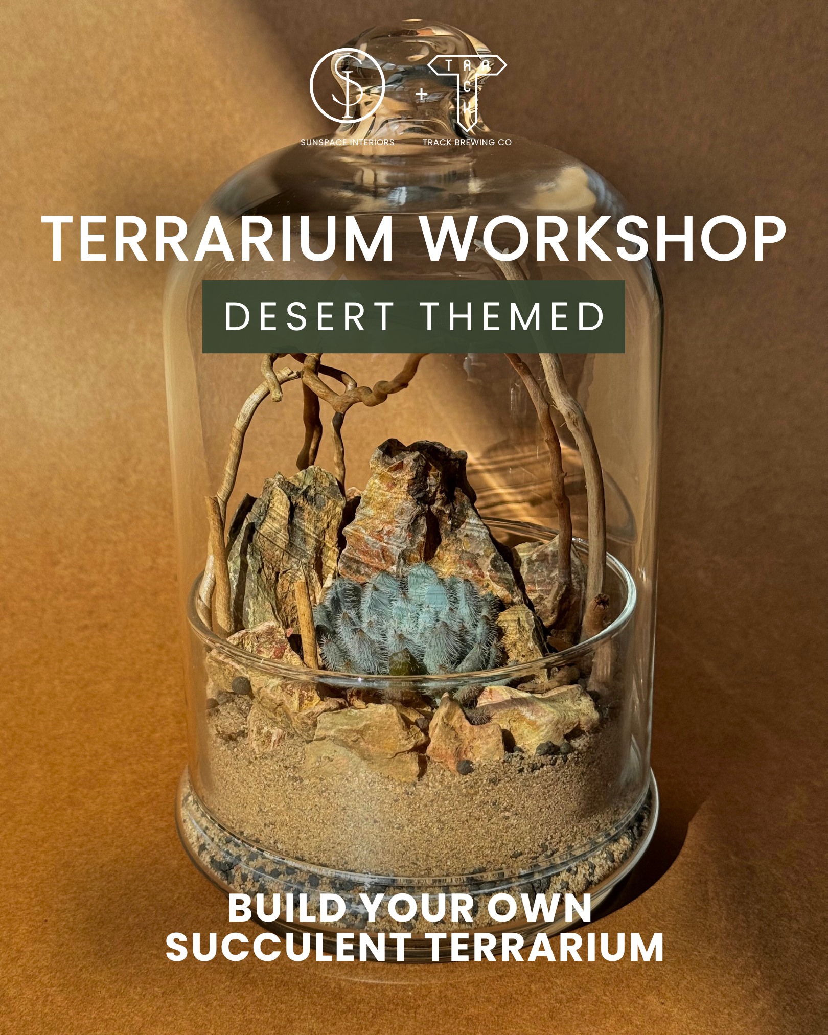 Succulent Terrarium Workshop