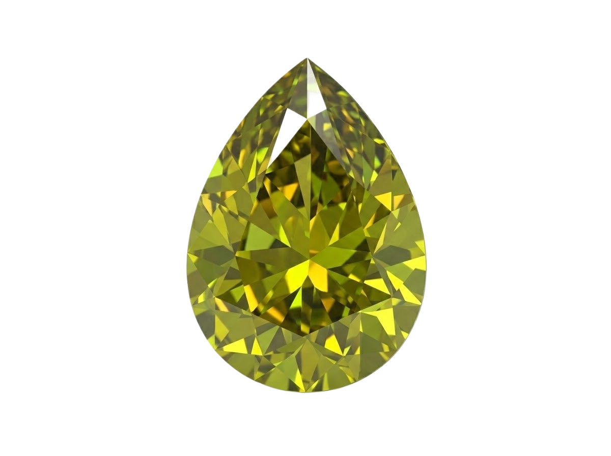 1ct Rounded Pear Mali Garnet