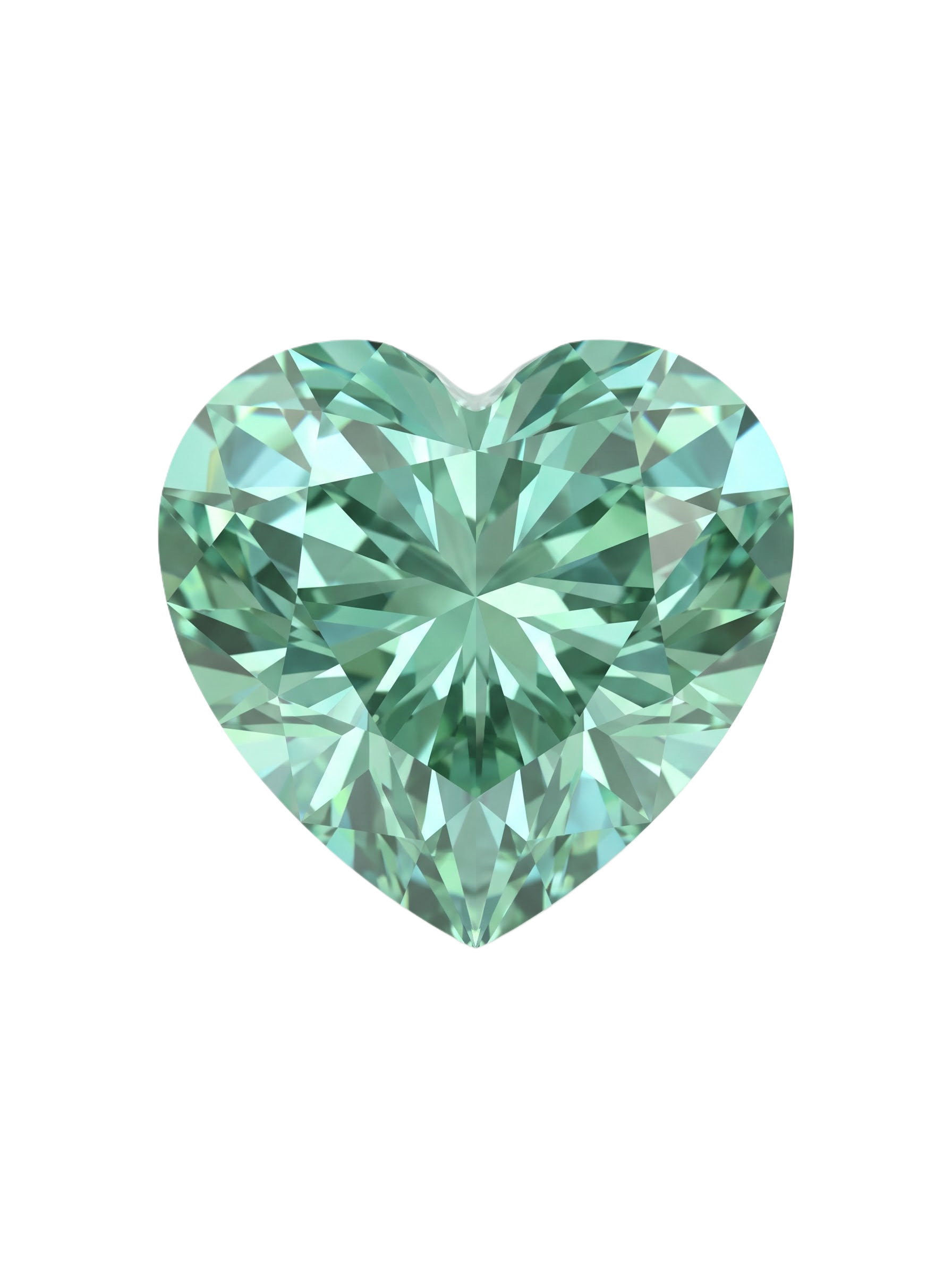 1.35ct Heart Mint Tourmaline