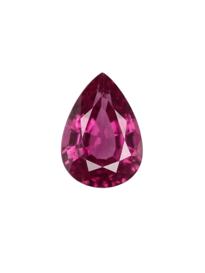 3.38ct Pear Purple Garnet