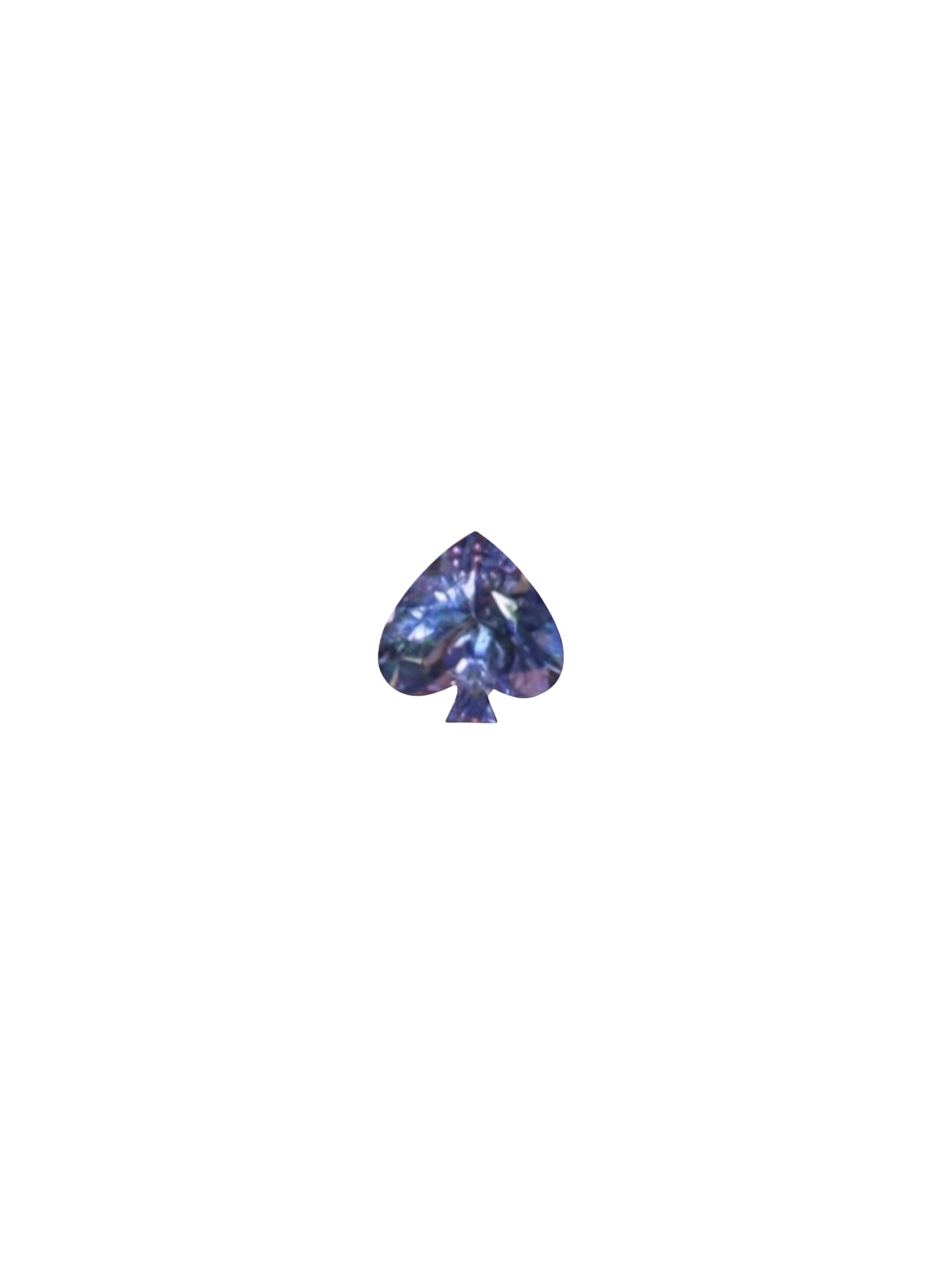 1ct Spade Tanzanite