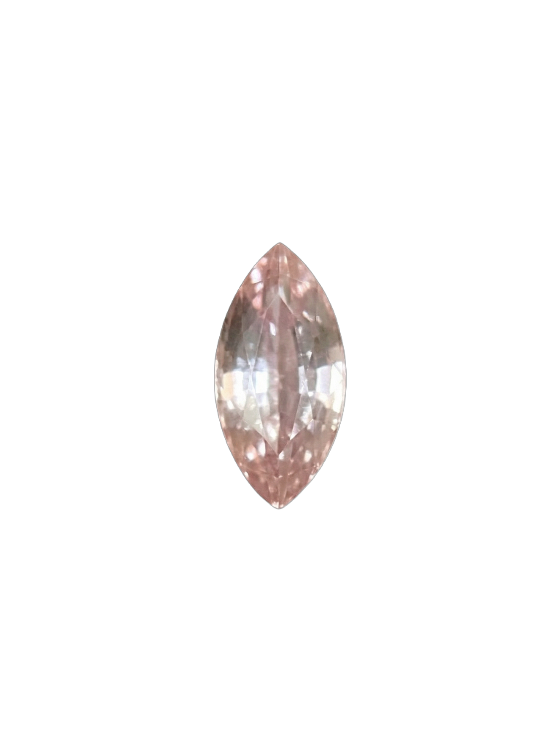 1ct Marquise Faint Pink Sapphire