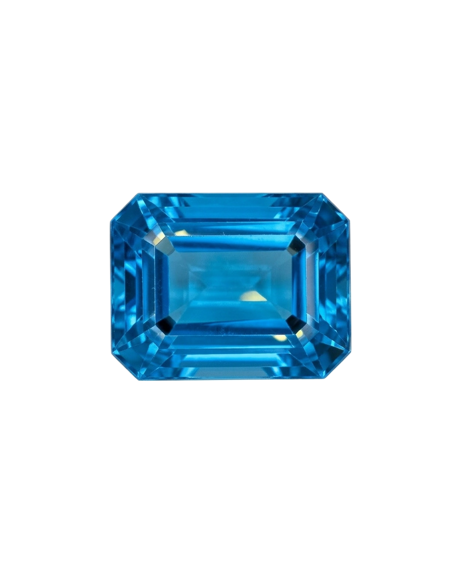 4ct Swiss Blue Topaz